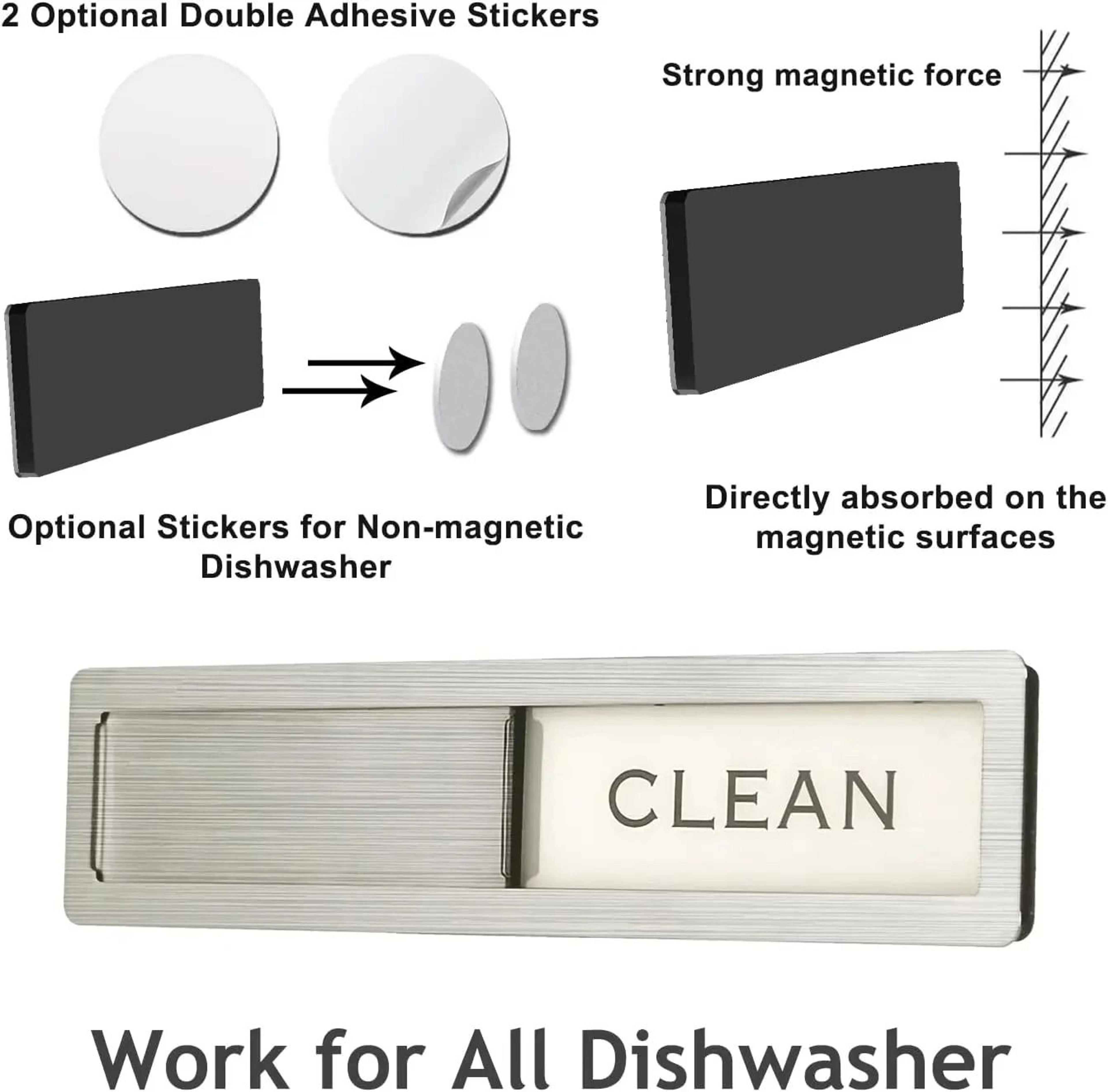 Dishwasher CleanDirty Magnet Indicator 4