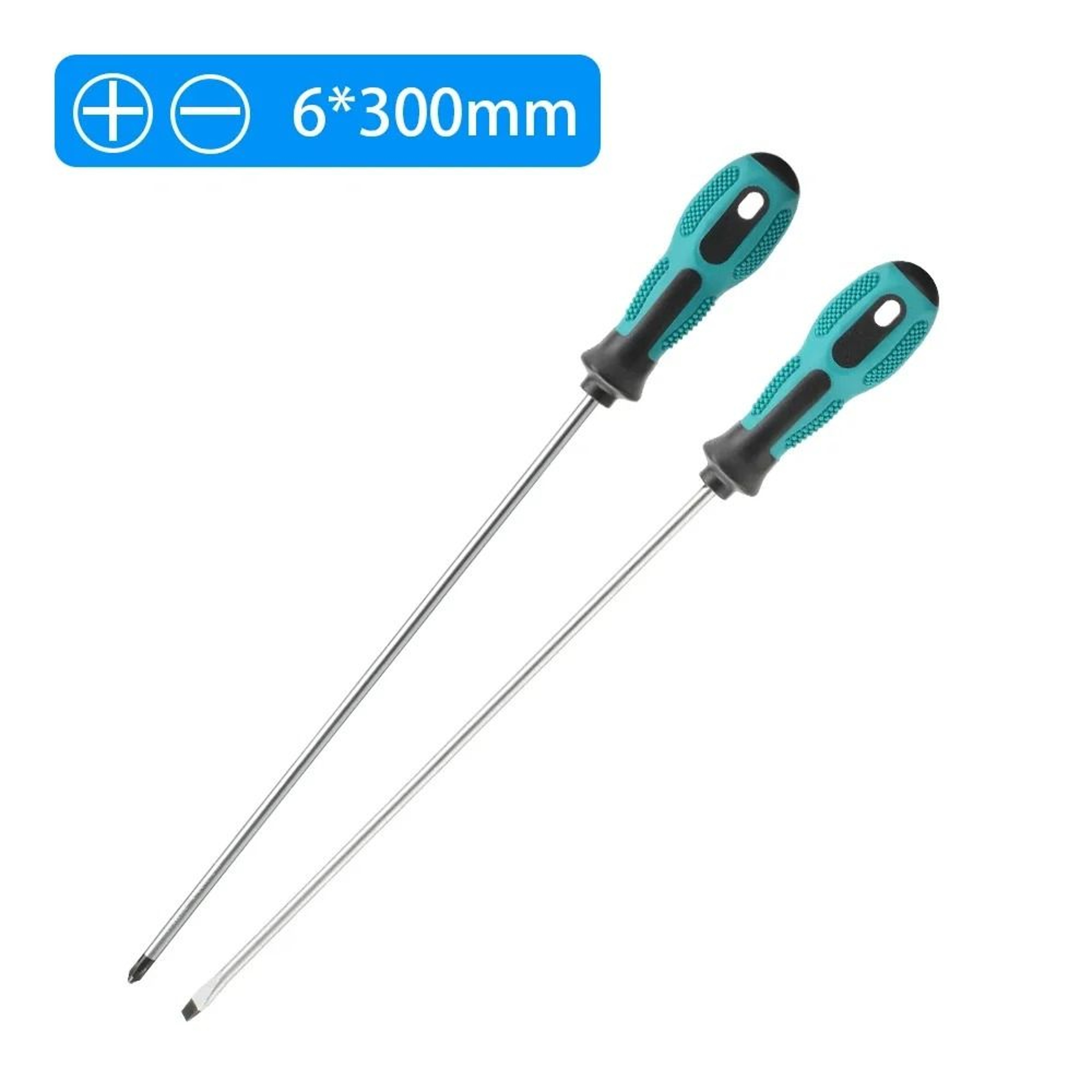 Extended Magnetic Long Screwdriver With Rubber Grip 6