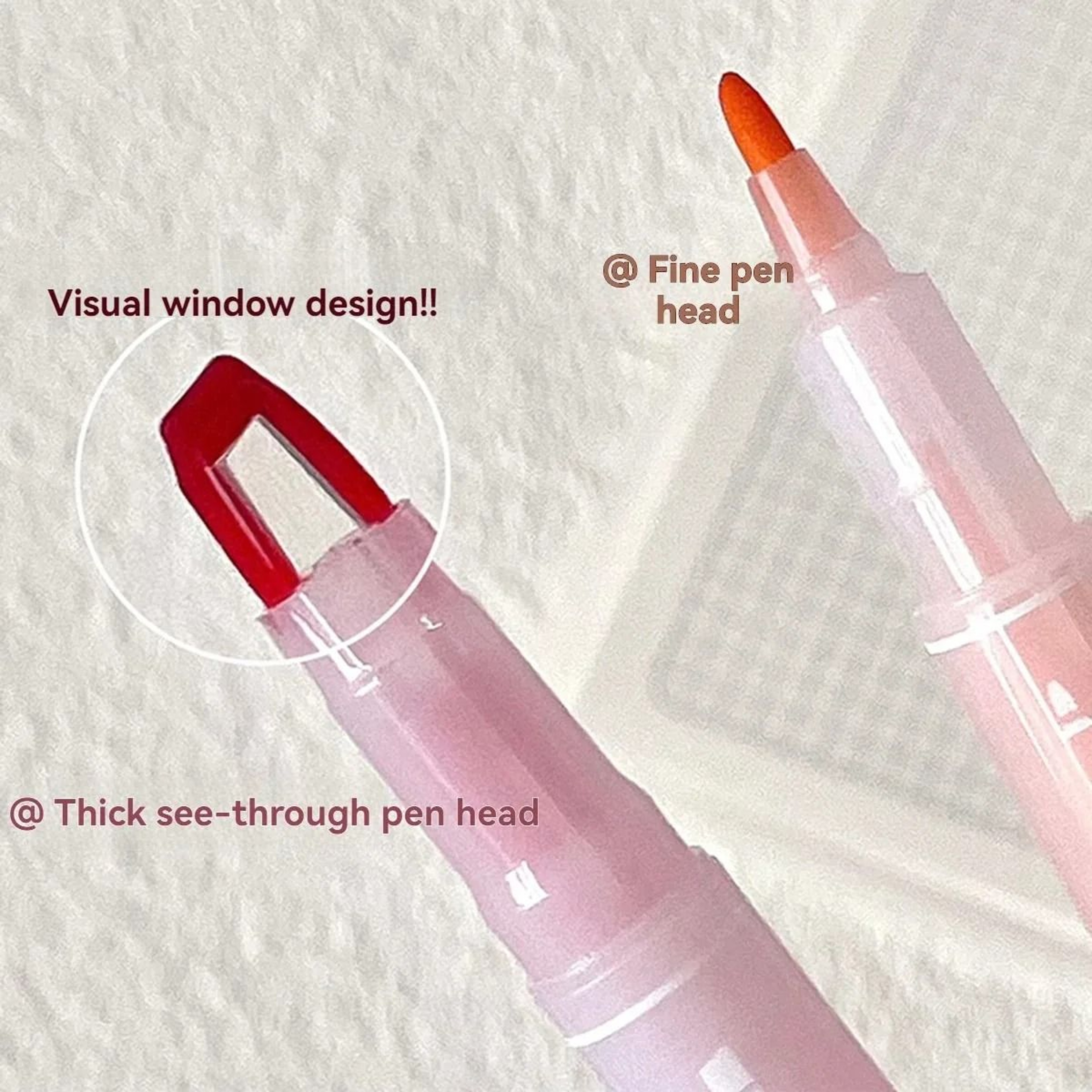 5Color DualHead Window Tip Pastel Highlighter Set 4