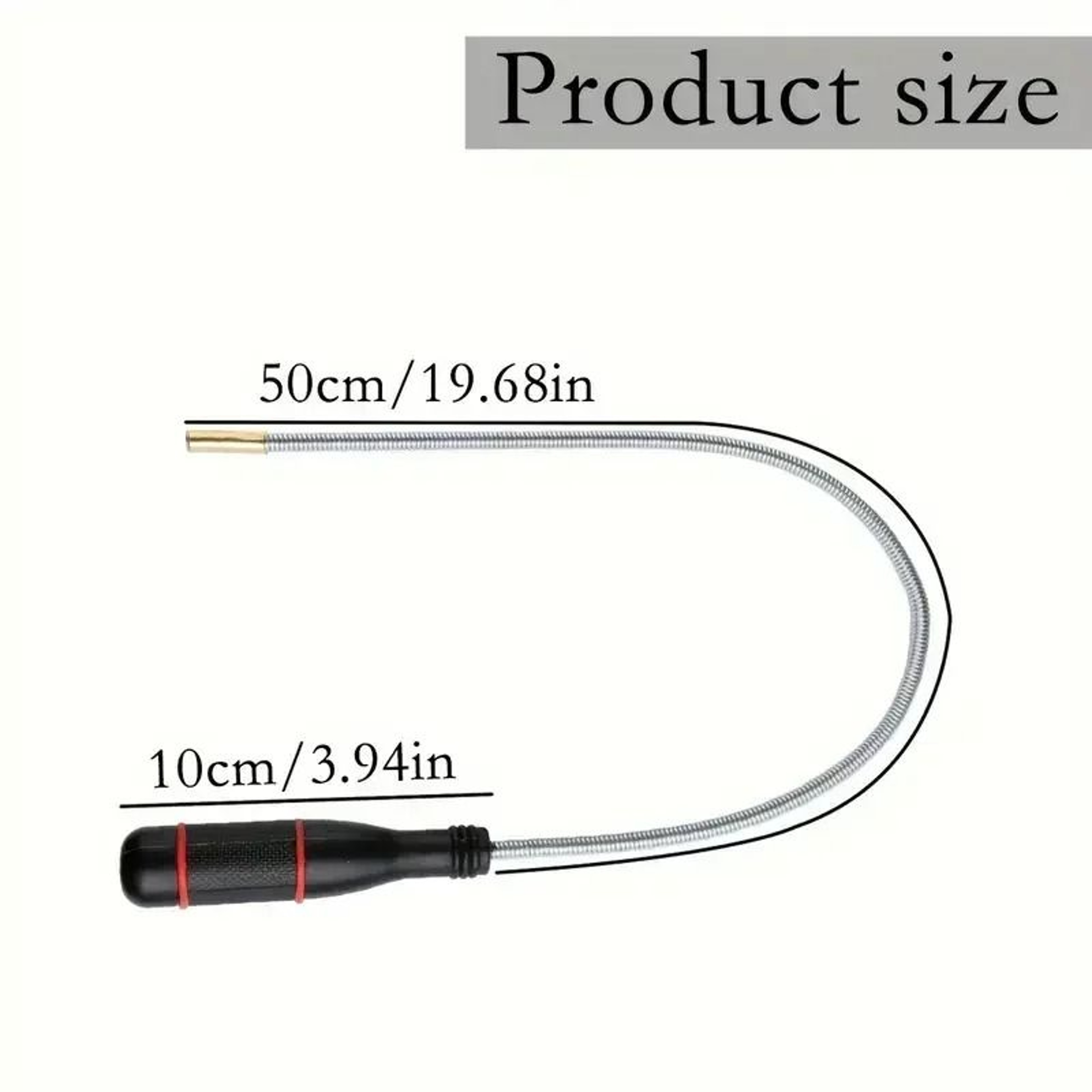 Flexible Magnetic Pickup Tool  Bendable Reach Snake 5