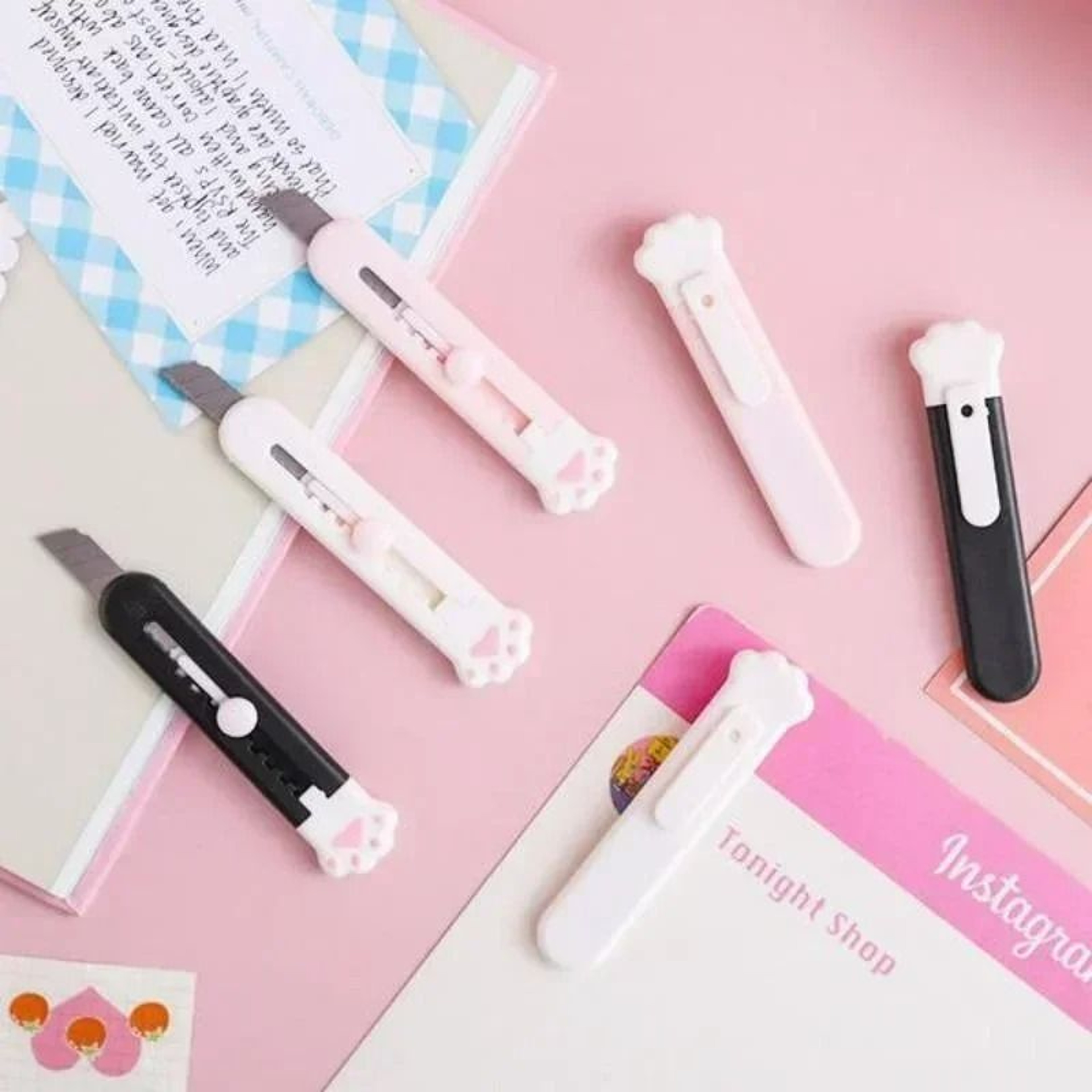 Kawaii Mini Pocket Art Utility Knife  Box Cutter 2