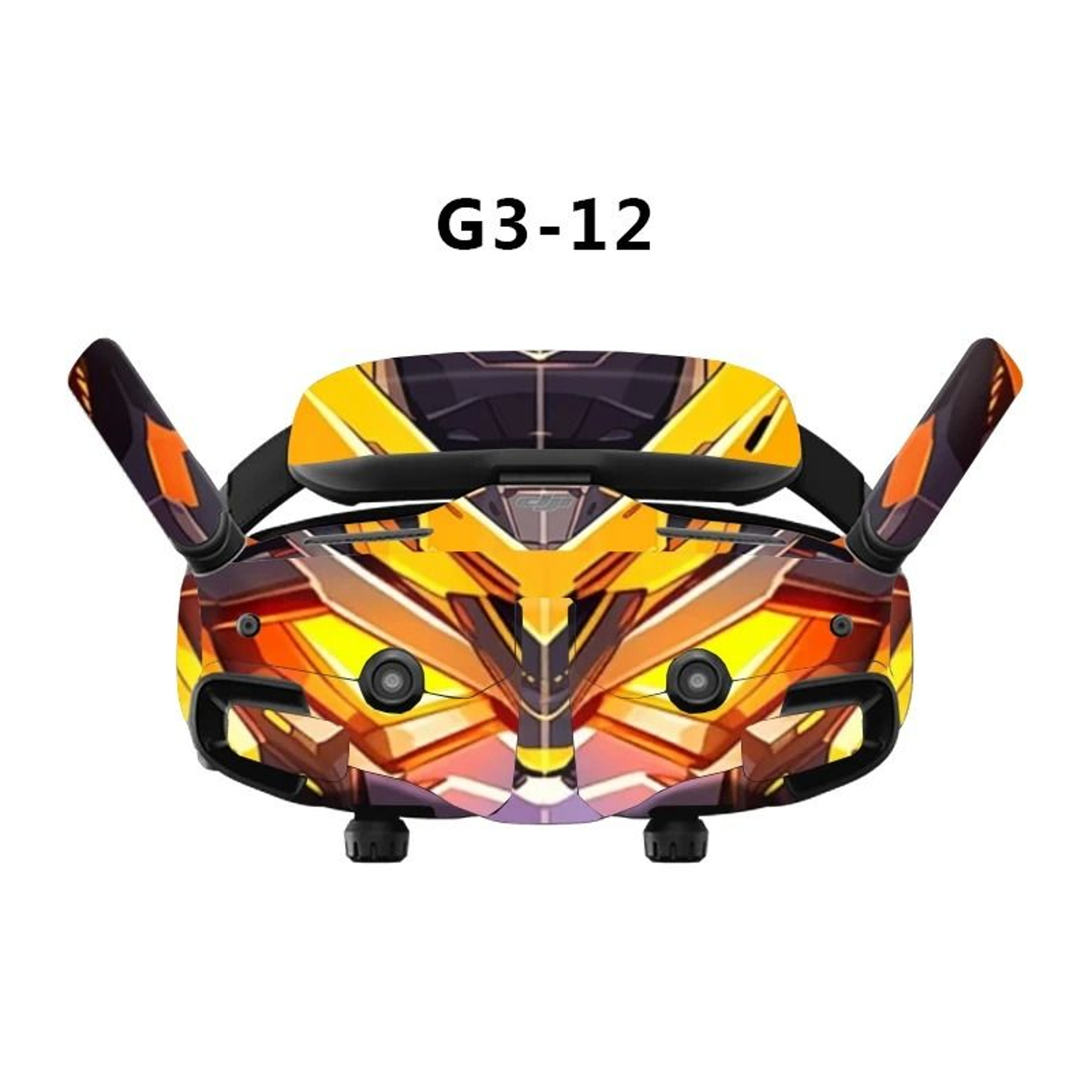 Colorful PVC Protective Skin Decal Kit For DJI Avata 2  DJI Goggles 3 10