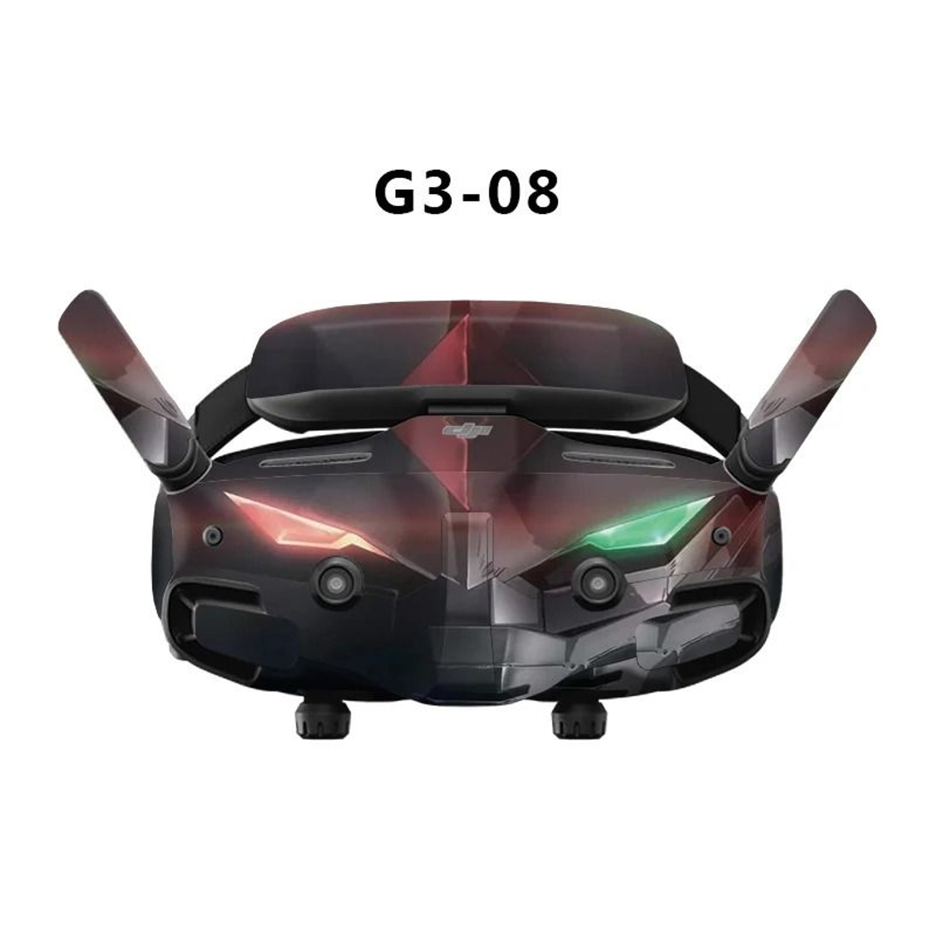 Colorful PVC Protective Skin Decal Kit For DJI Avata 2  DJI Goggles 3 15
