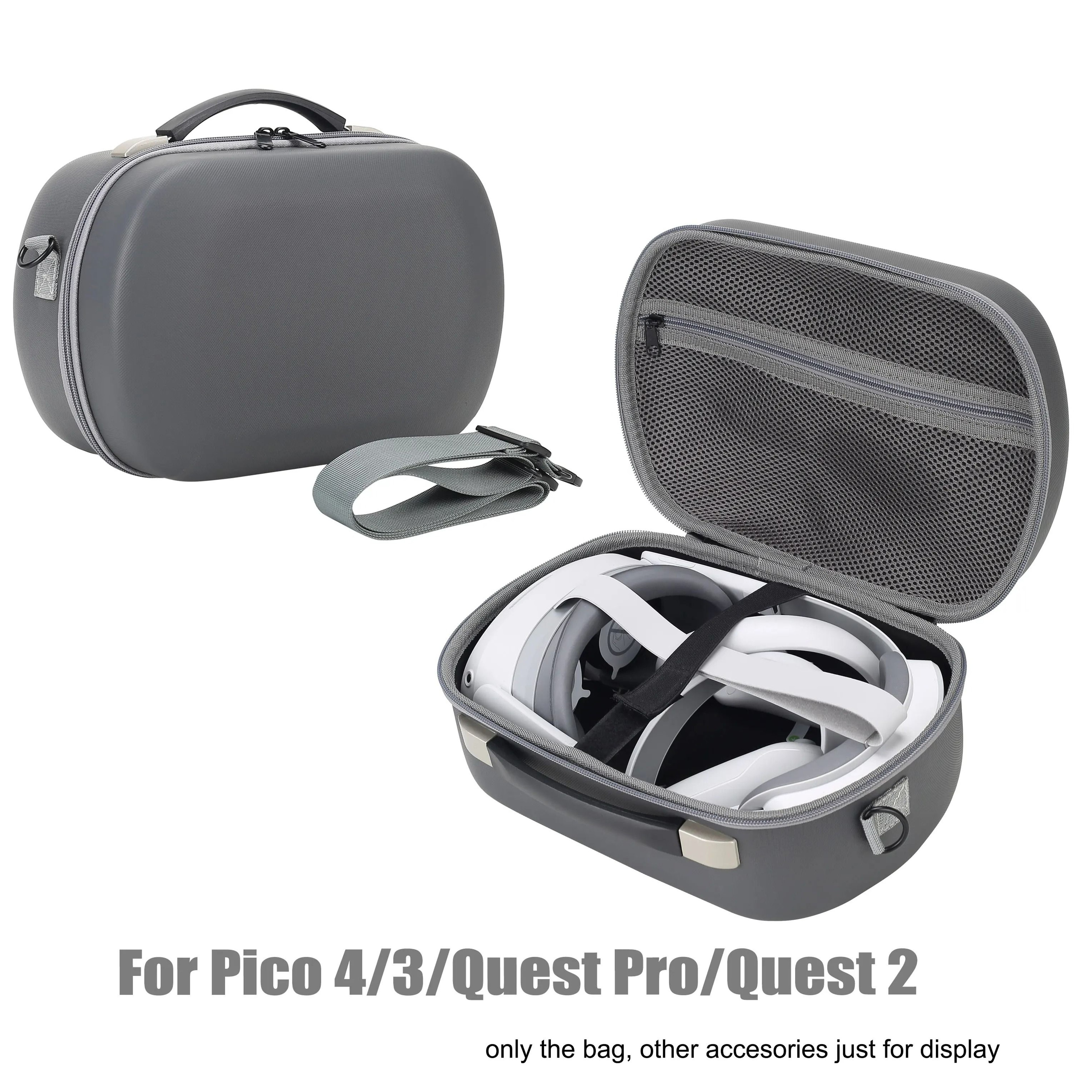 Universal Hard Shell Portable Carrying Case For Meta Quest Pro  Quest 3  Quest 2  PS VR2  Pico 4 6
