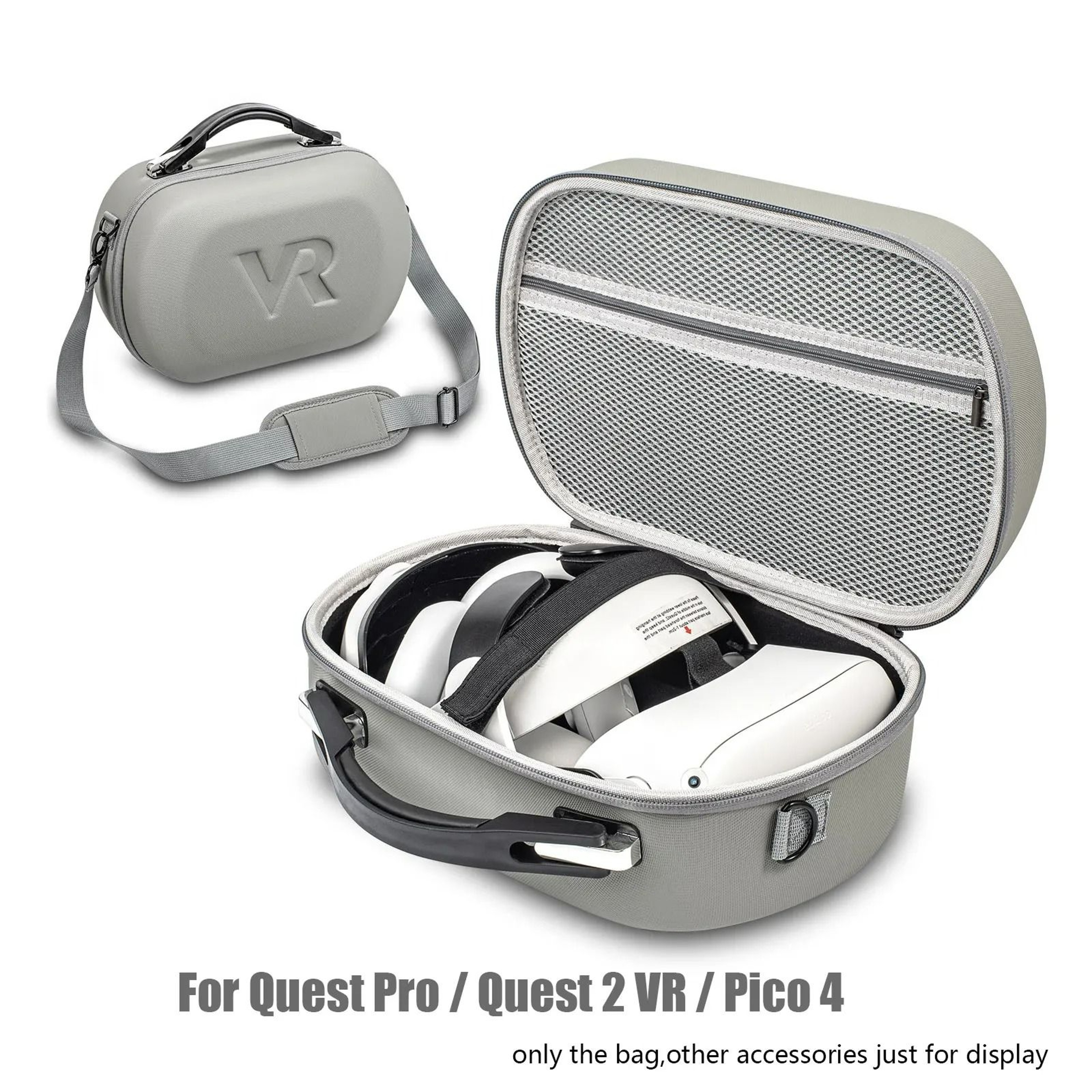 Universal Hard Shell Portable Carrying Case For Meta Quest Pro  Quest 3  Quest 2  PS VR2  Pico 4 7