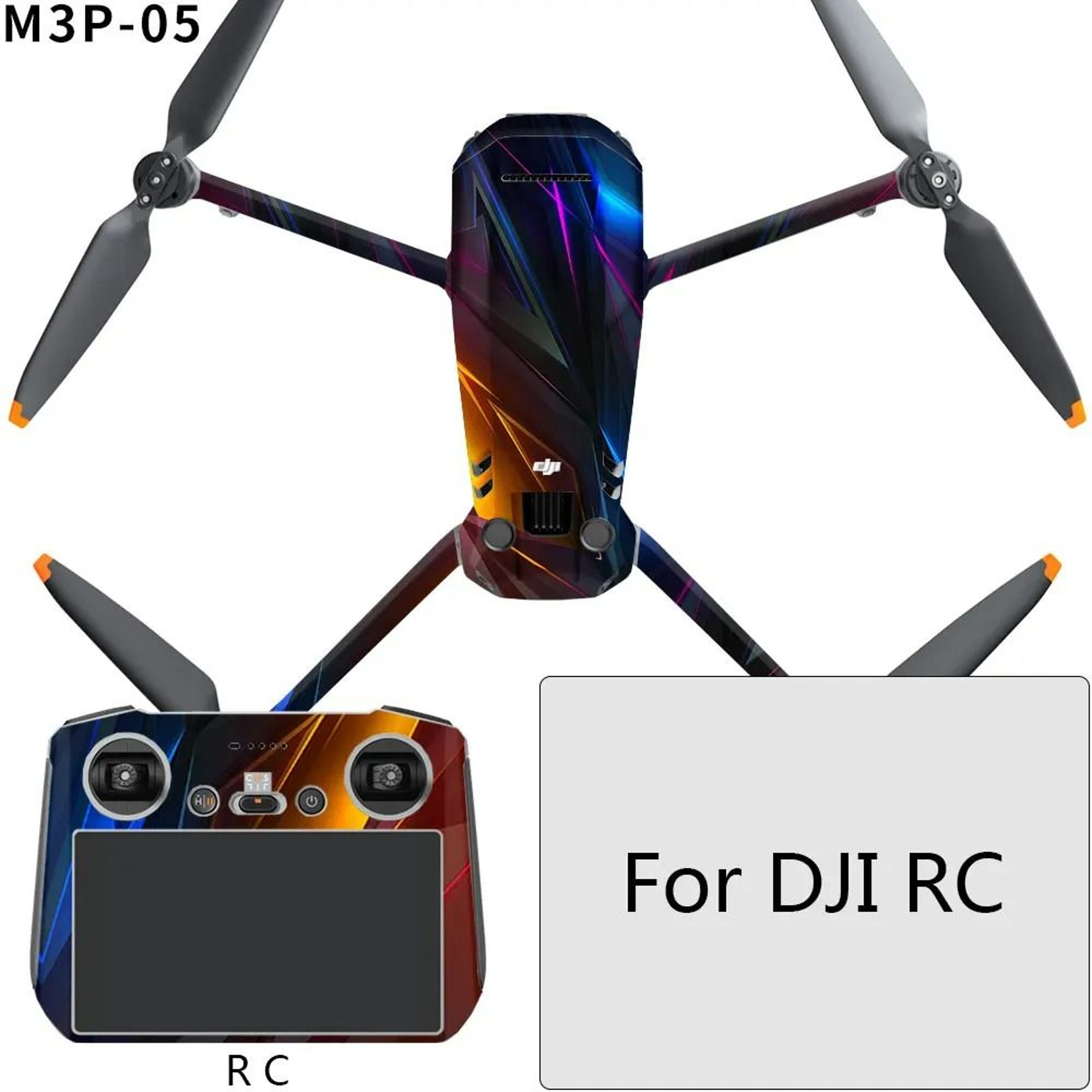 Full Body Waterproof PVC Protective Skin Decal Kit For DJI Mavic 3 Pro 8