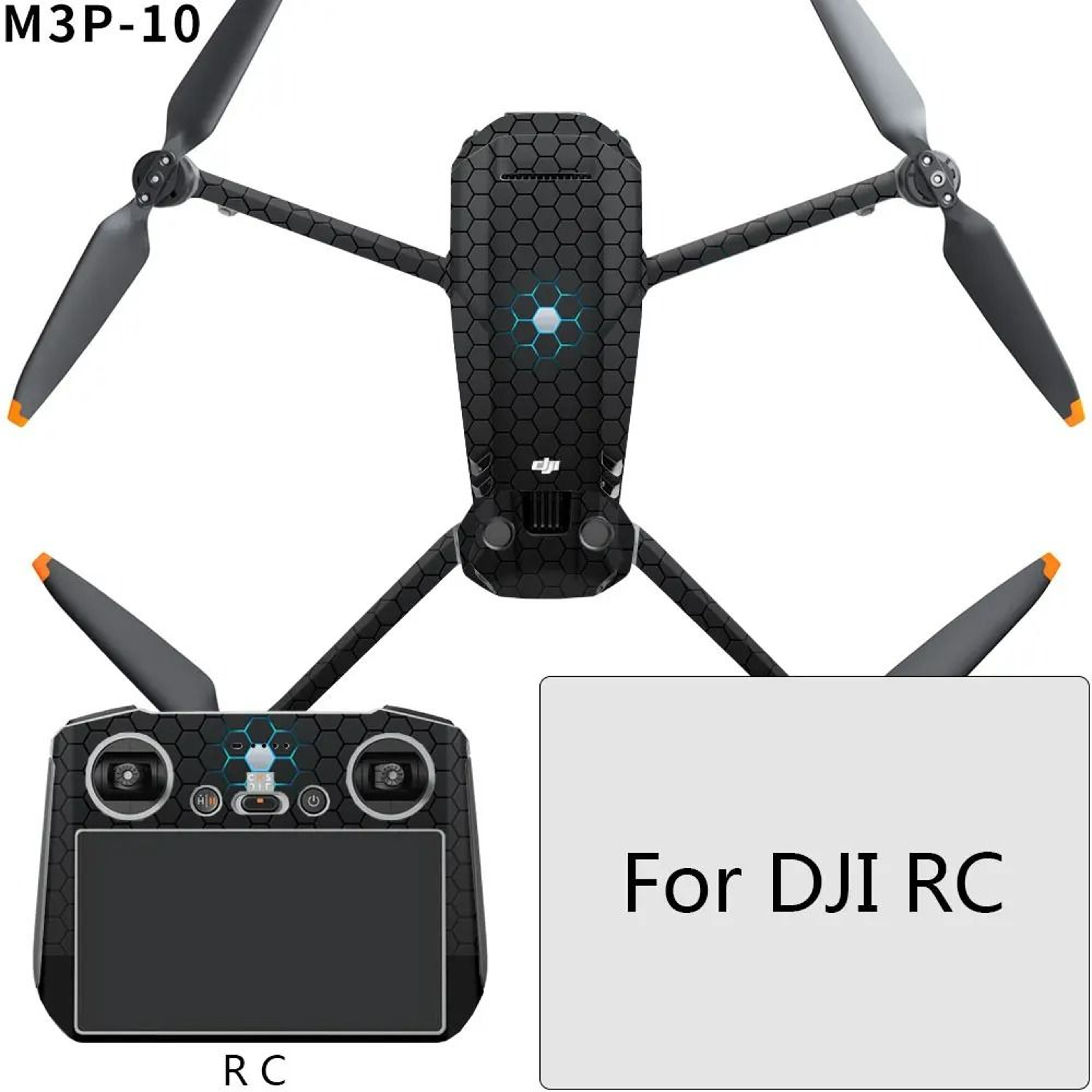 Full Body Waterproof PVC Protective Skin Decal Kit For DJI Mavic 3 Pro 24