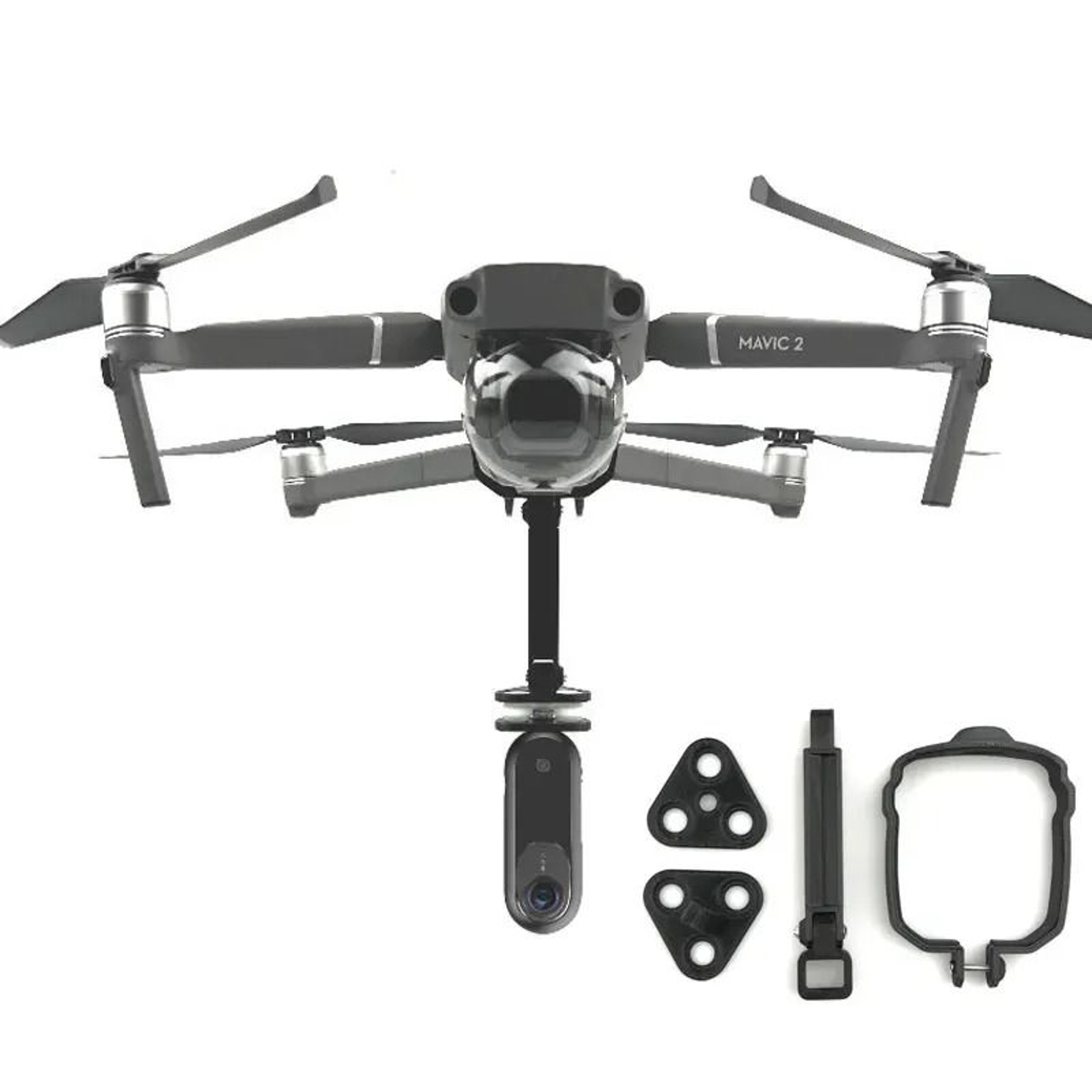 Extended Top Mount Bracket Holder  Action Camera Adapter For DJI Drones 5