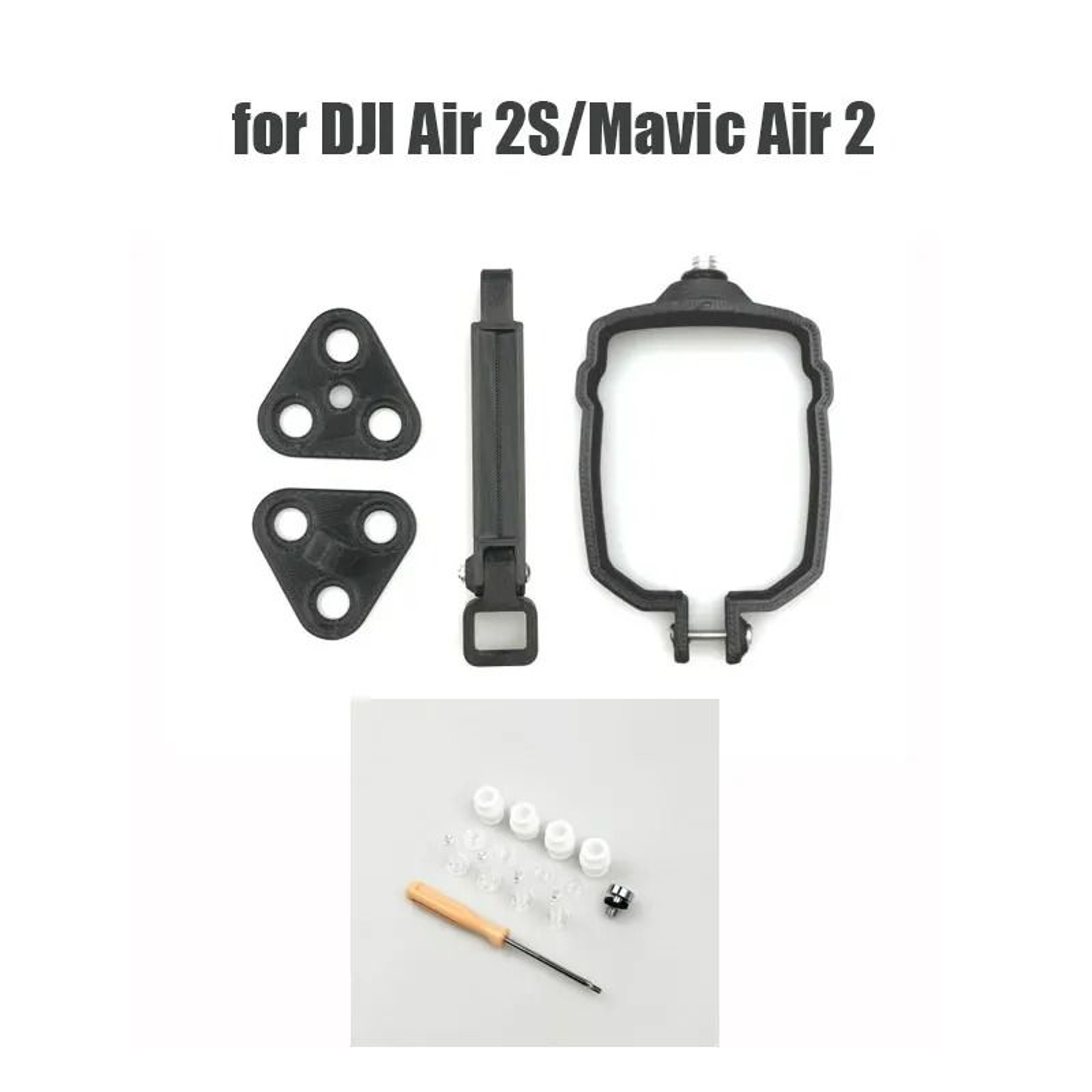 Extended Top Mount Bracket Holder  Action Camera Adapter For DJI Drones 9