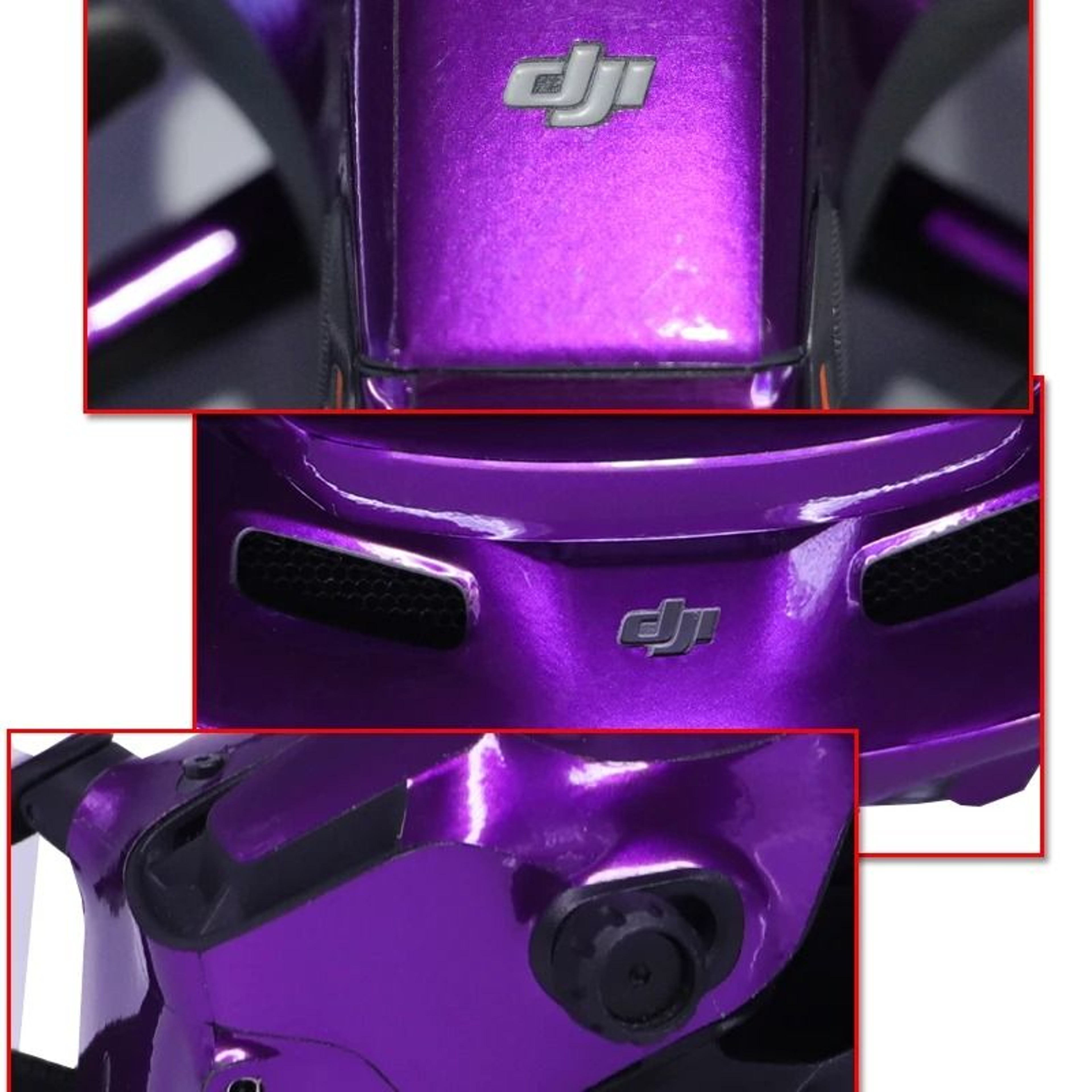Fluorescent Waterproof PVC Protective Skin Decal Kit For DJI Avata 2  DJI Goggles 3 2