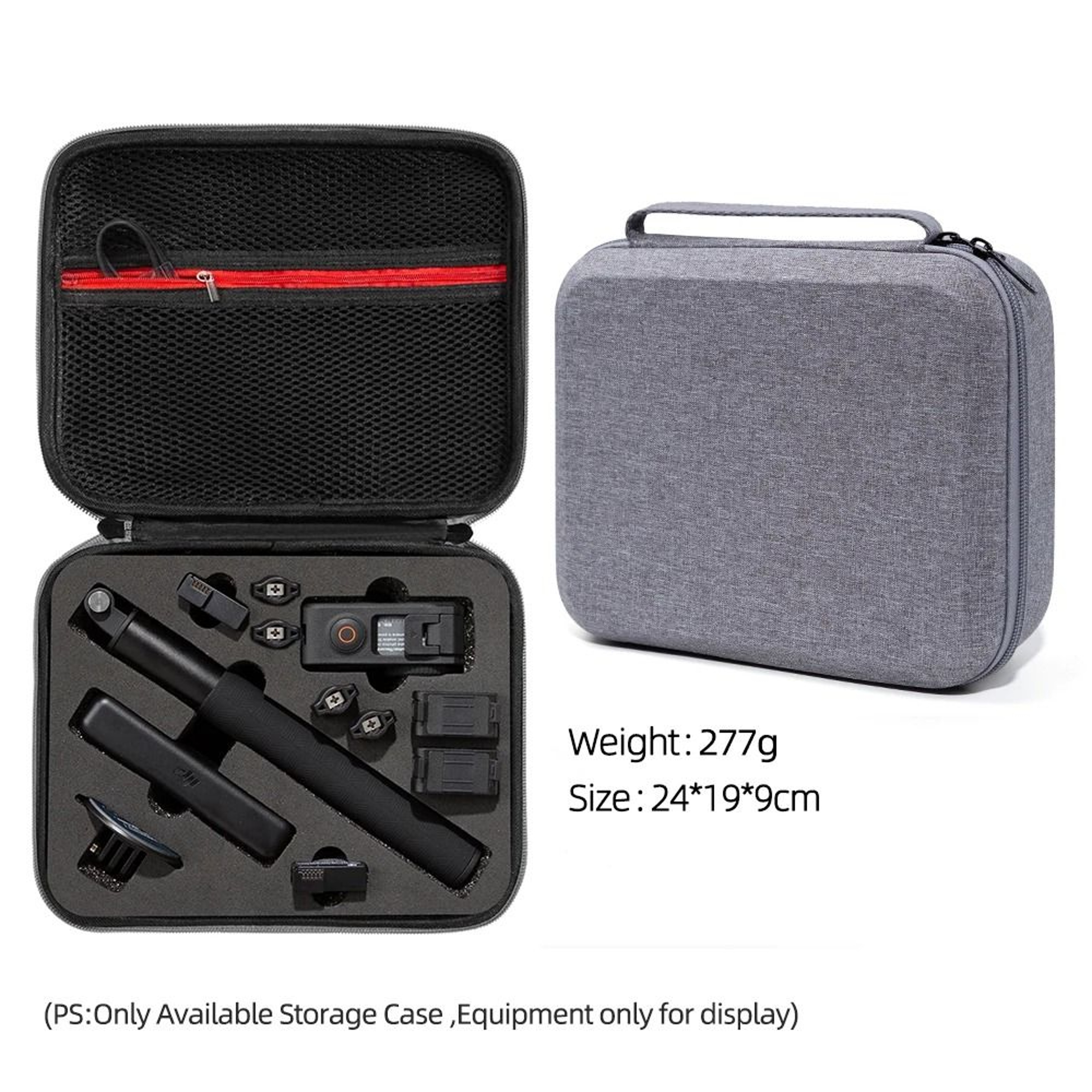 Portable Hard Shell Carrying Case  Storage Bag For DJI Osmo Action 5 Pro Action 4  Action 3 8