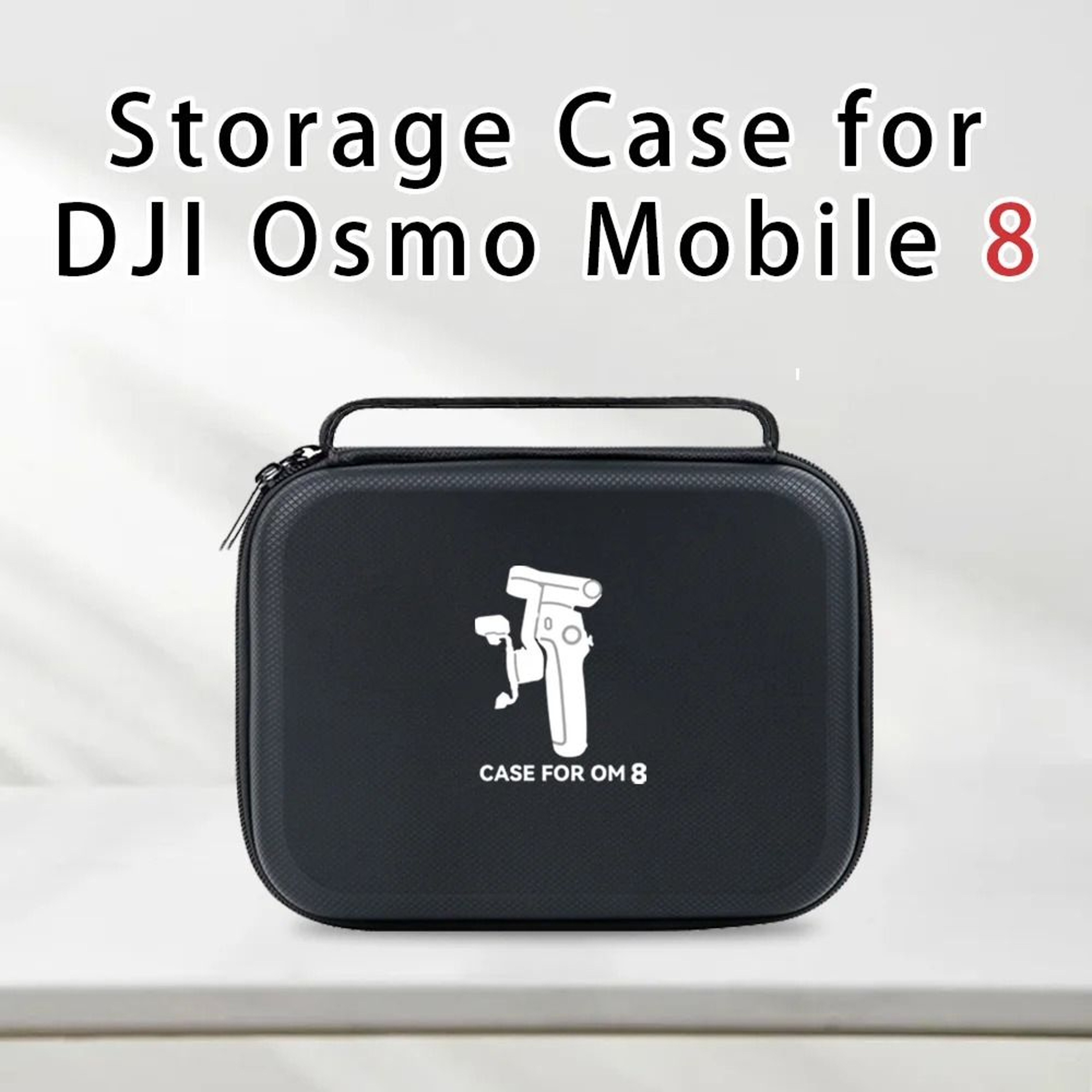 Portable Hard Shell Carrying Case  Storage Handbag For DJI Osmo Mobile 8 6