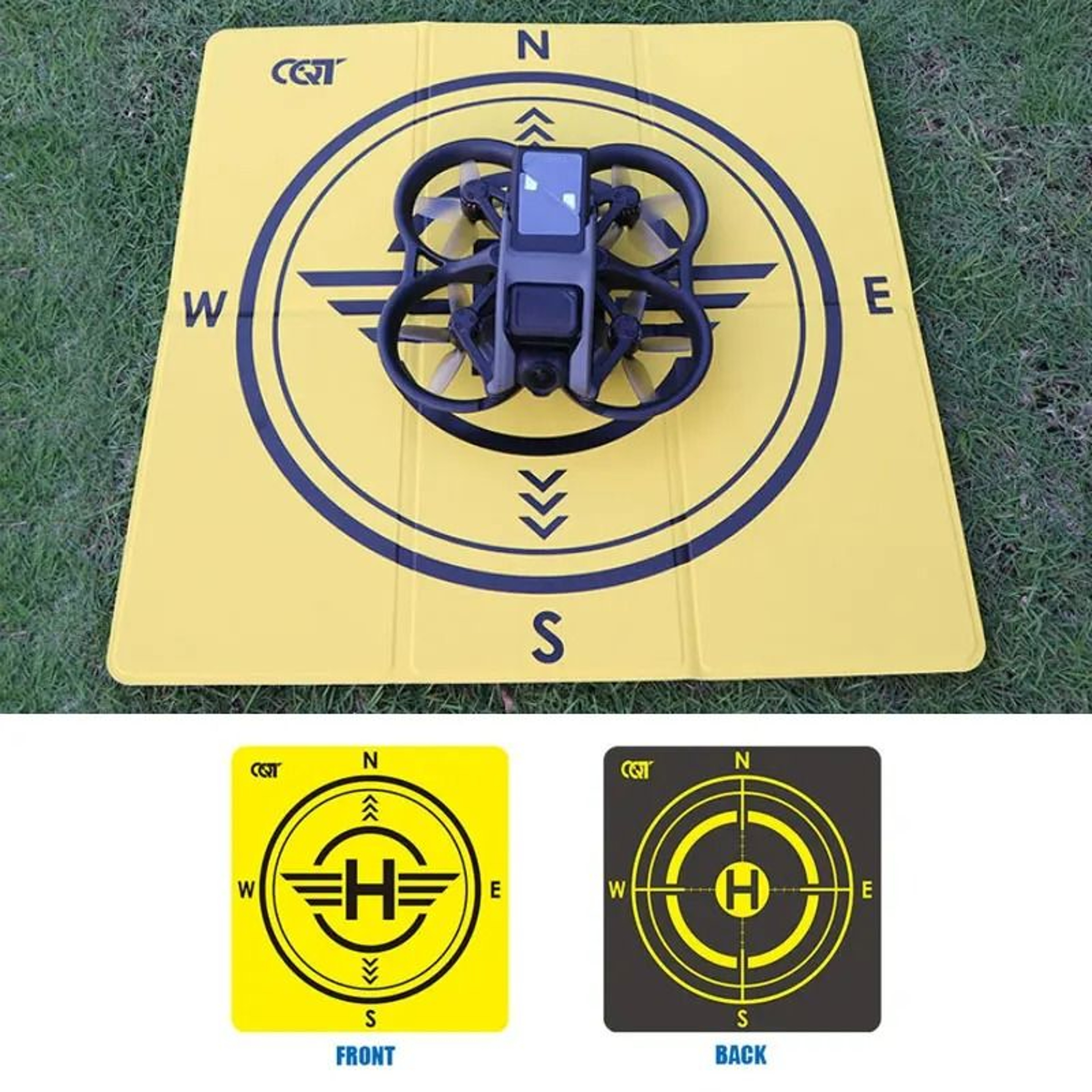 Universal Foldable DoubleSided Waterproof Drone Landing Pad 1