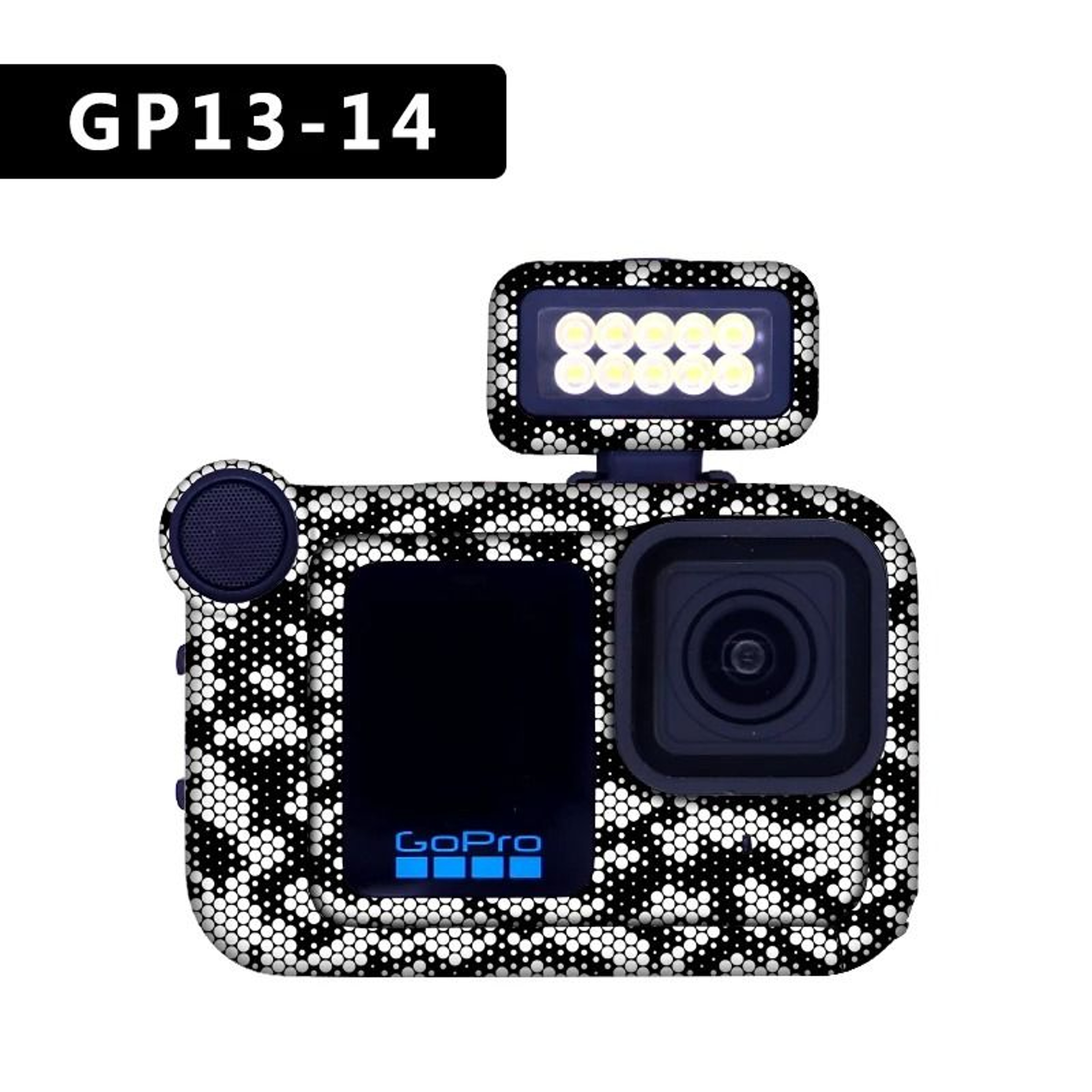 Full Surround AntiScratch Waterproof PVC Protective Skin Decal Kit For GoPro Hero 13 Black 1