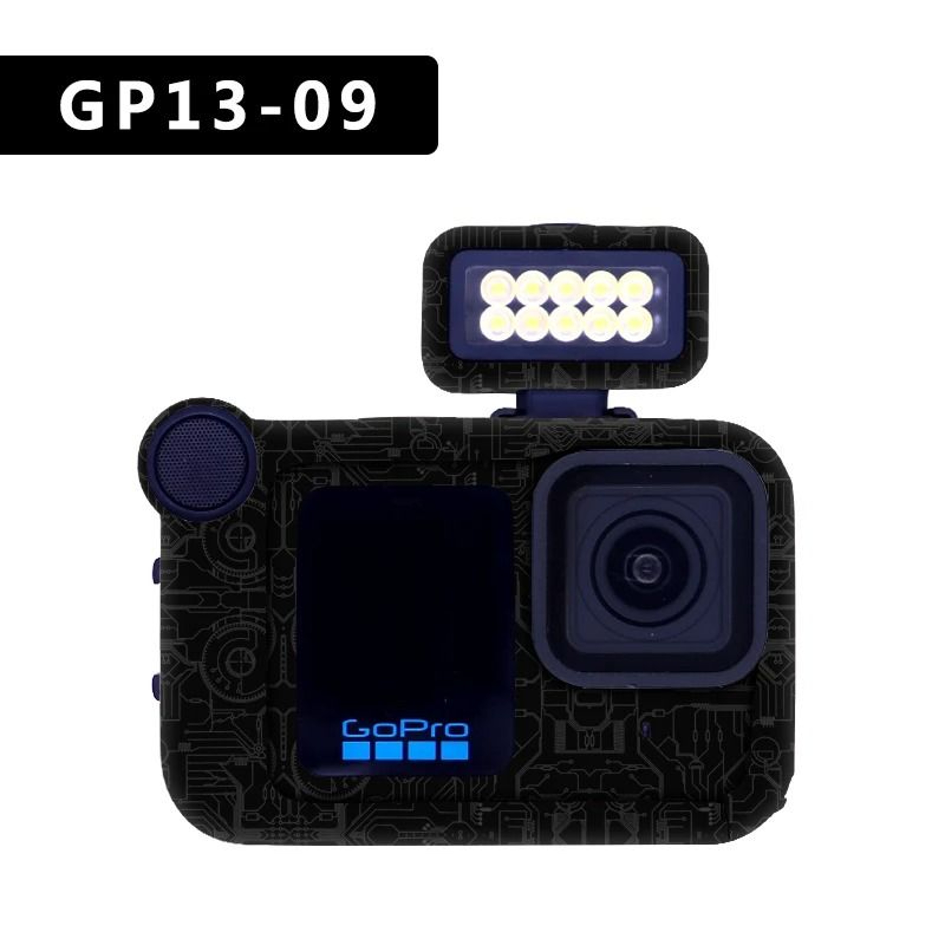 Full Surround AntiScratch Waterproof PVC Protective Skin Decal Kit For GoPro Hero 13 Black 10