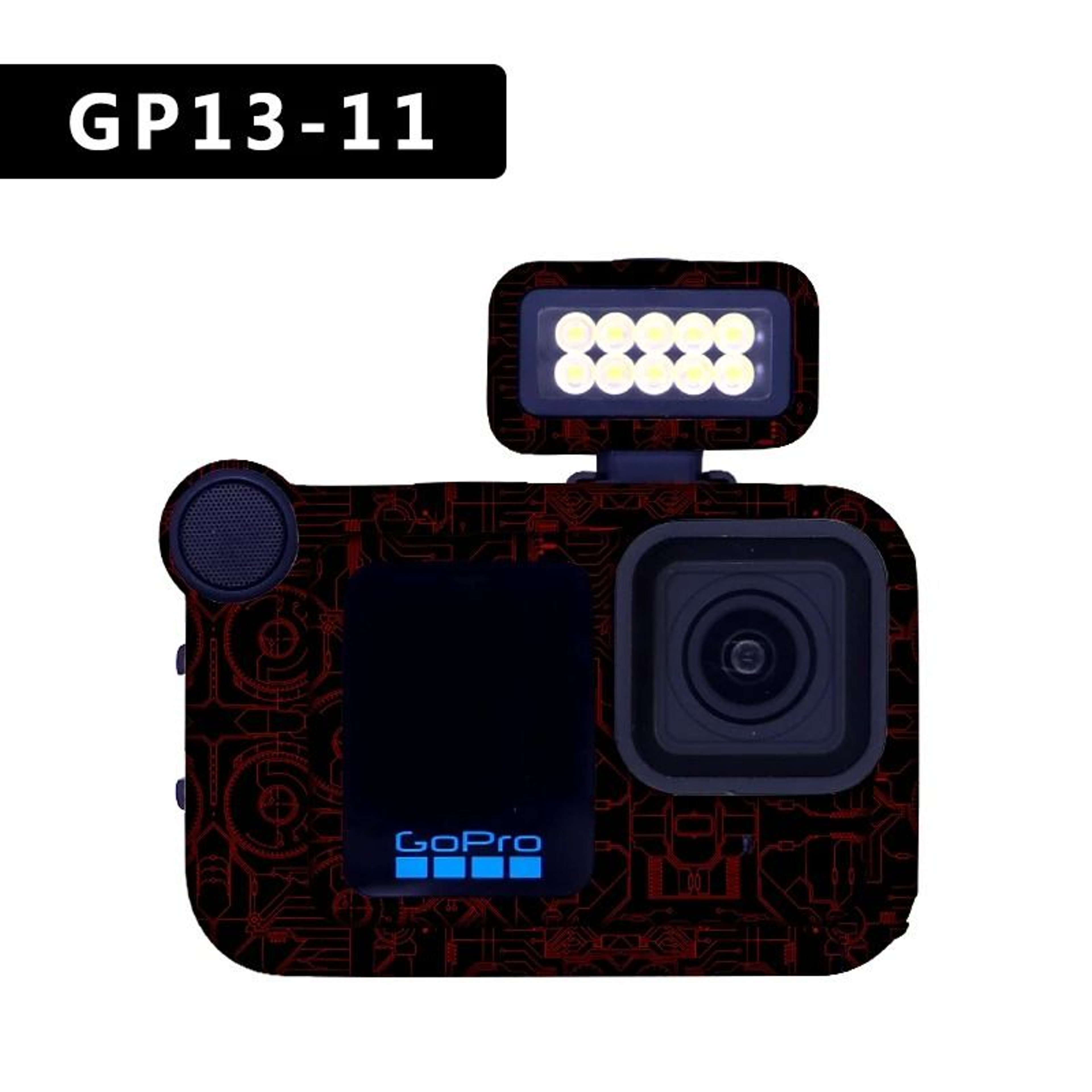 Full Surround AntiScratch Waterproof PVC Protective Skin Decal Kit For GoPro Hero 13 Black 12
