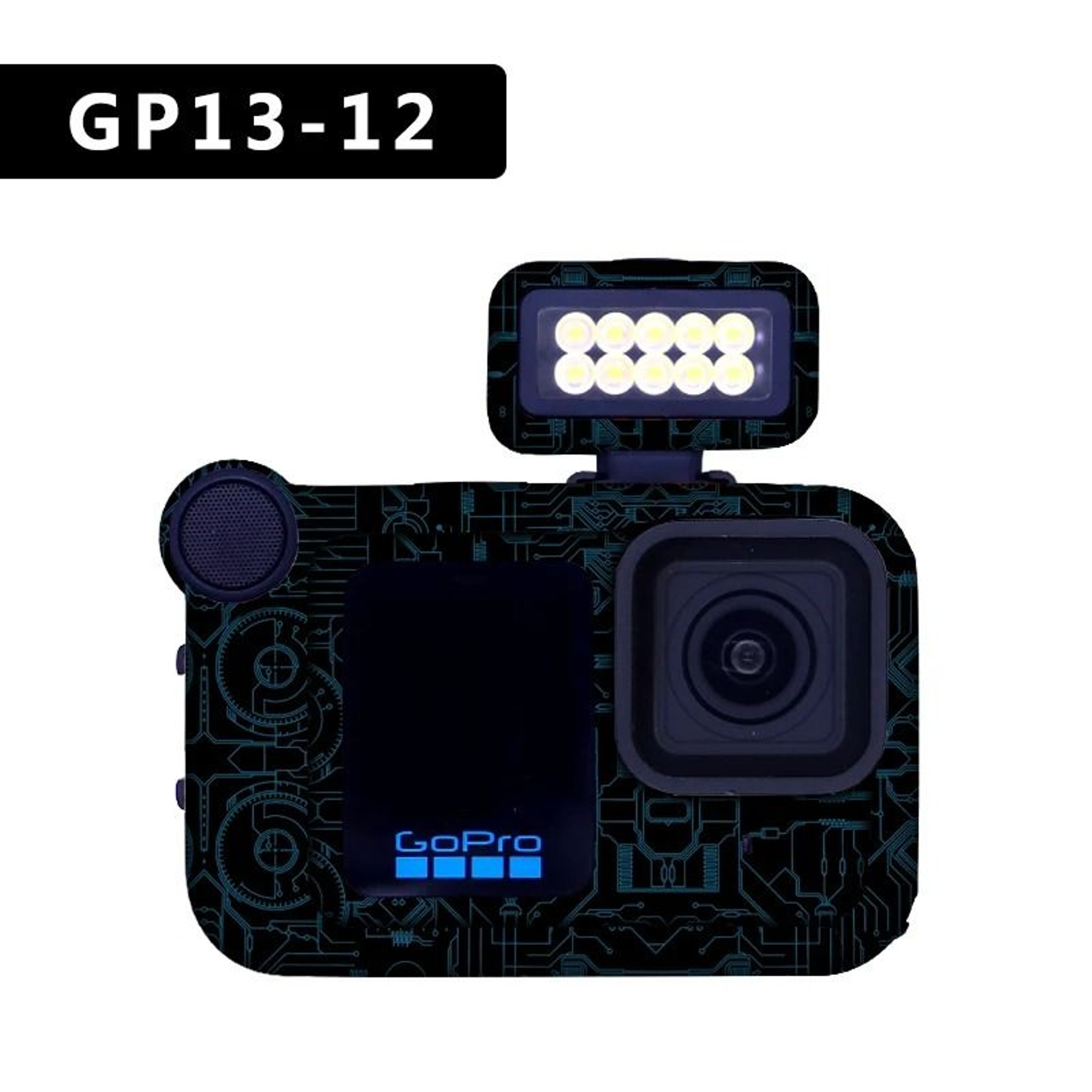 Full Surround AntiScratch Waterproof PVC Protective Skin Decal Kit For GoPro Hero 13 Black 13
