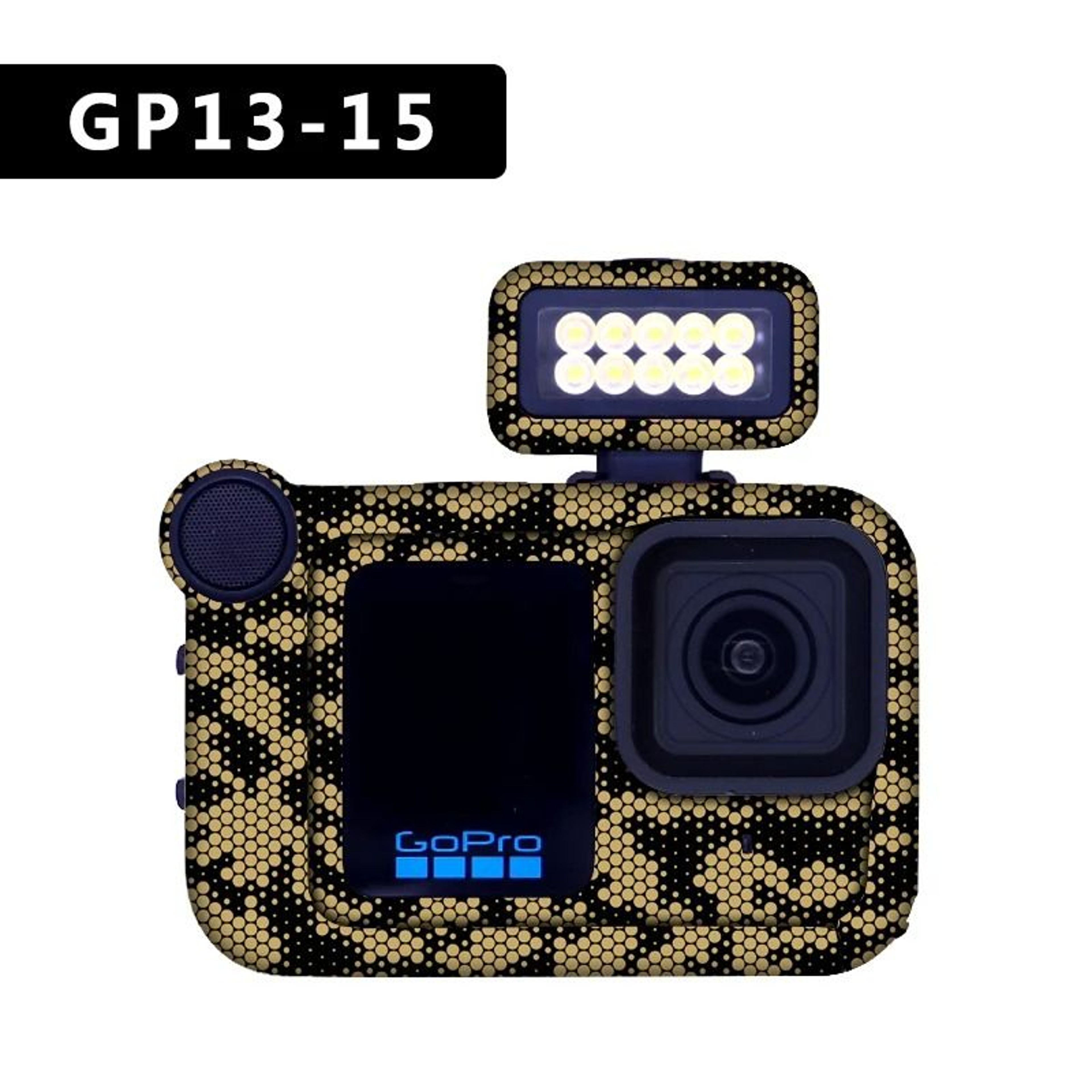 Full Surround AntiScratch Waterproof PVC Protective Skin Decal Kit For GoPro Hero 13 Black 16