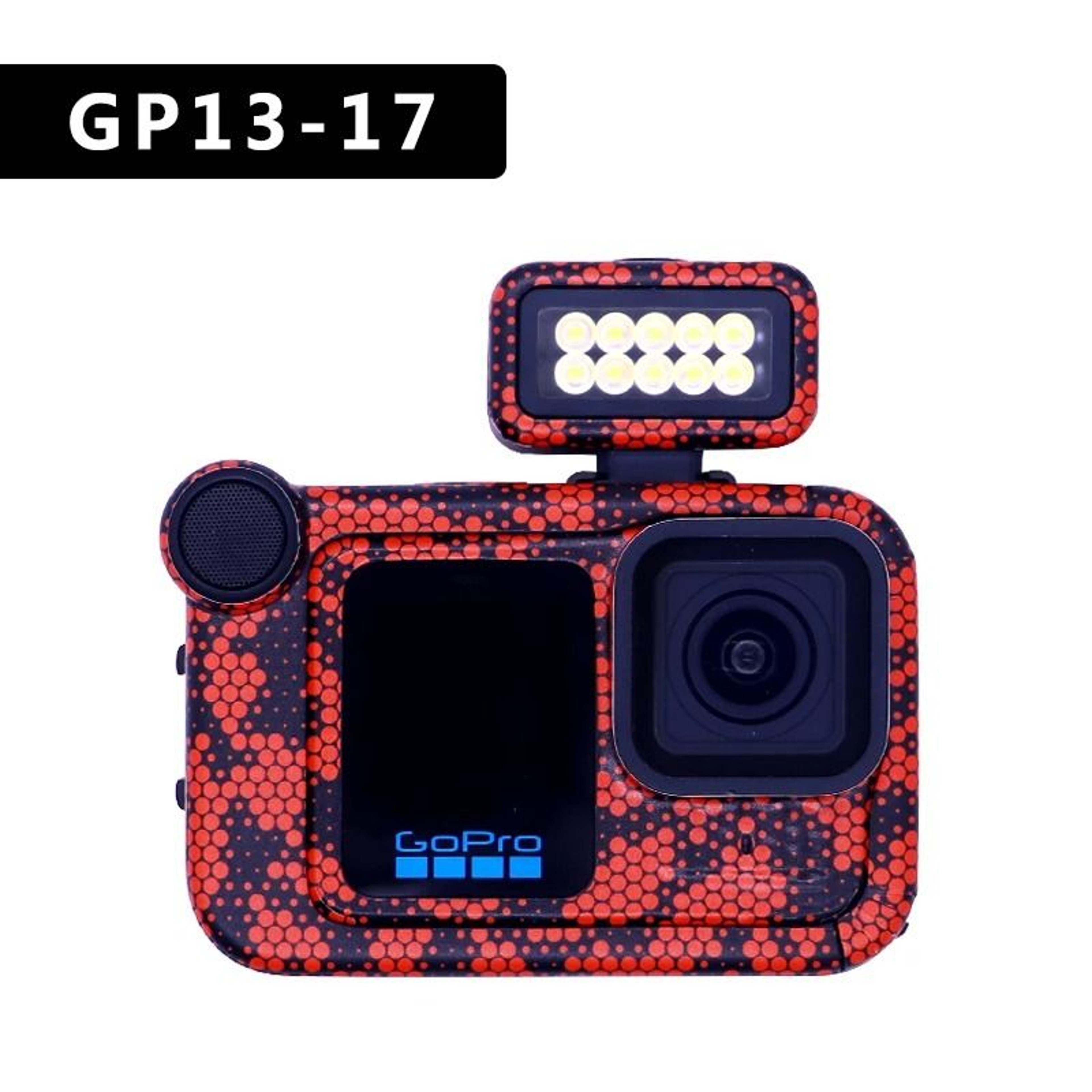 Full Surround AntiScratch Waterproof PVC Protective Skin Decal Kit For GoPro Hero 13 Black 17