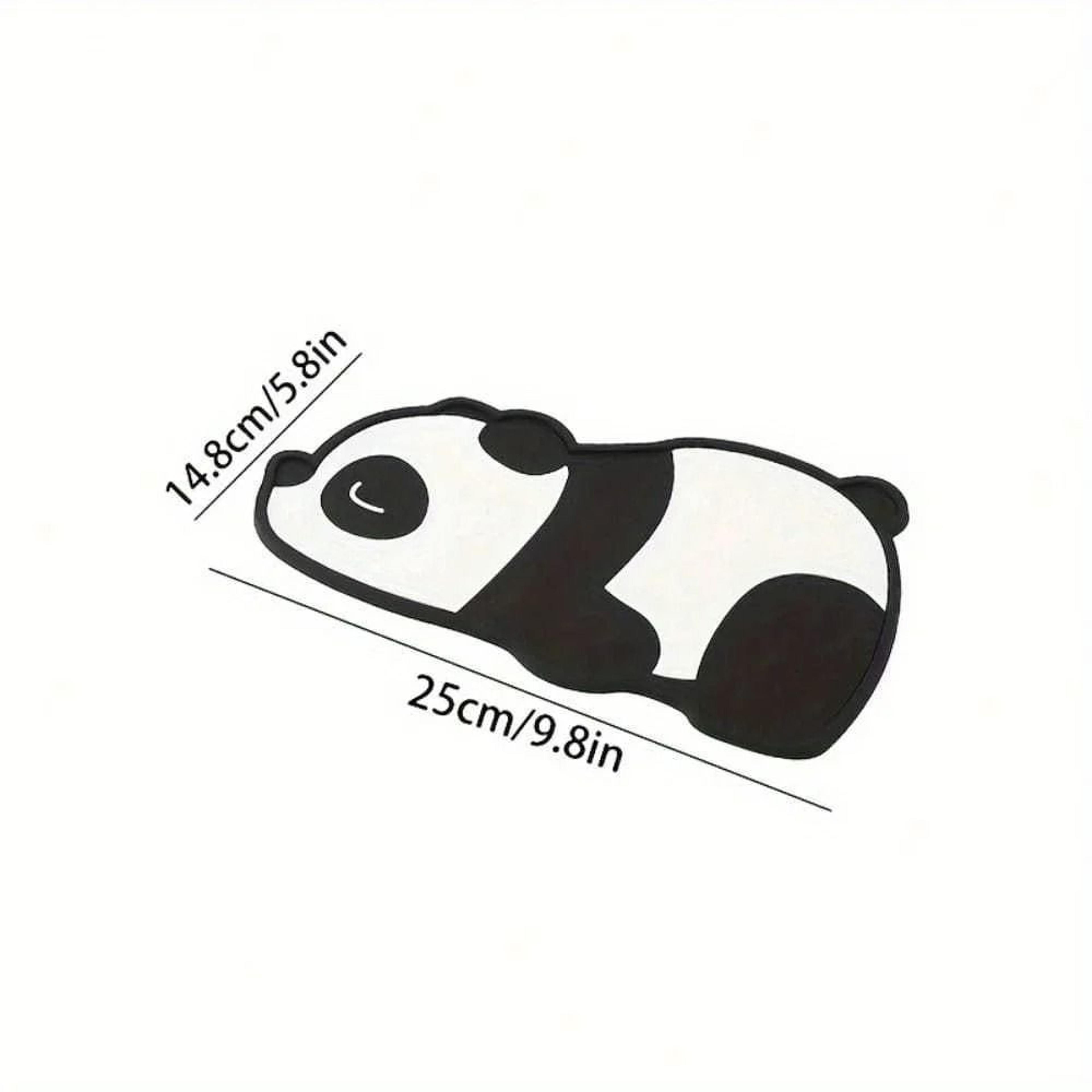 Cute Panda Car Dashboard AntiSlip Mat  Interior Decor Liner For Boys  Girls 3