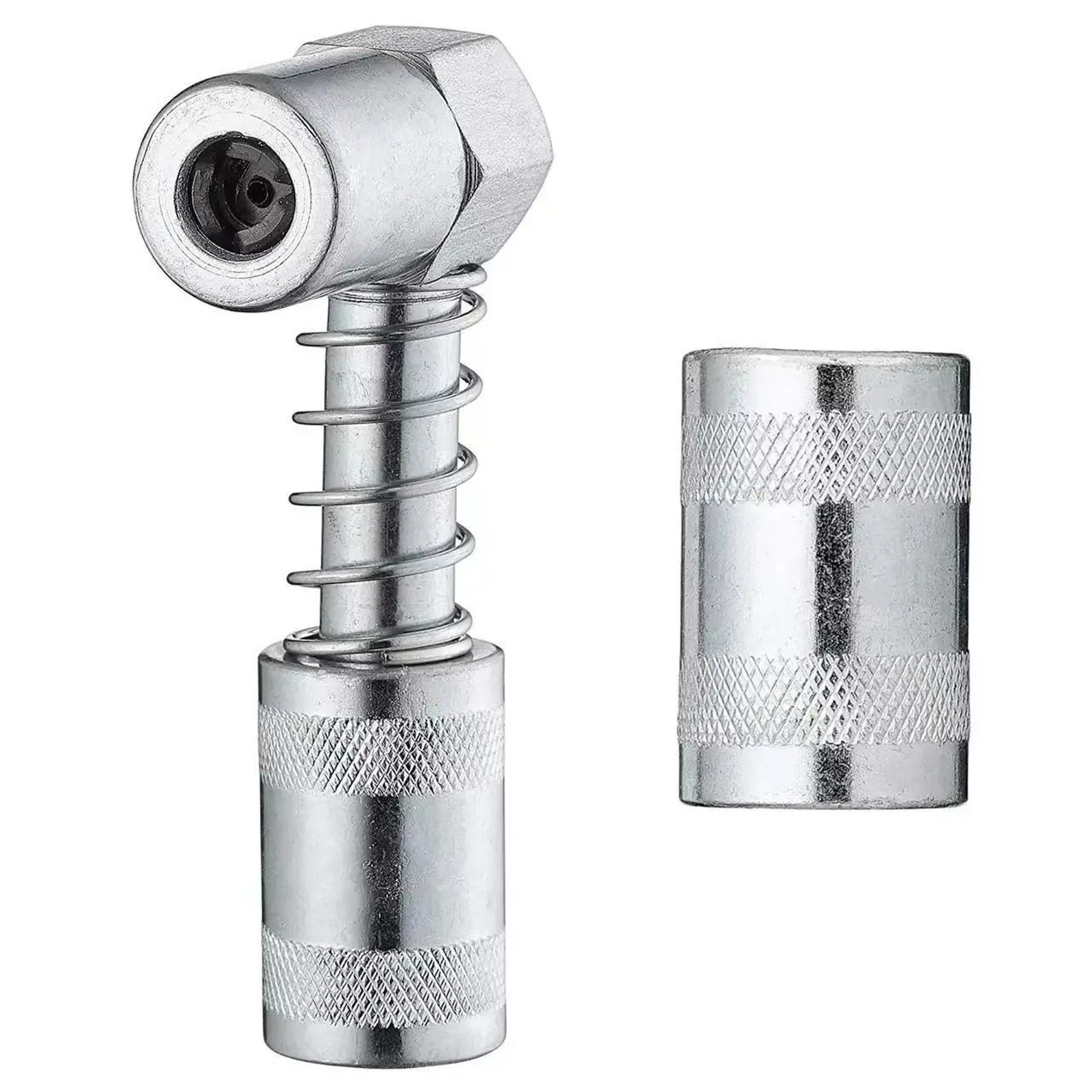 Universal 90Degree RightAngle Grease Coupler  Adapter Nozzle Set 6