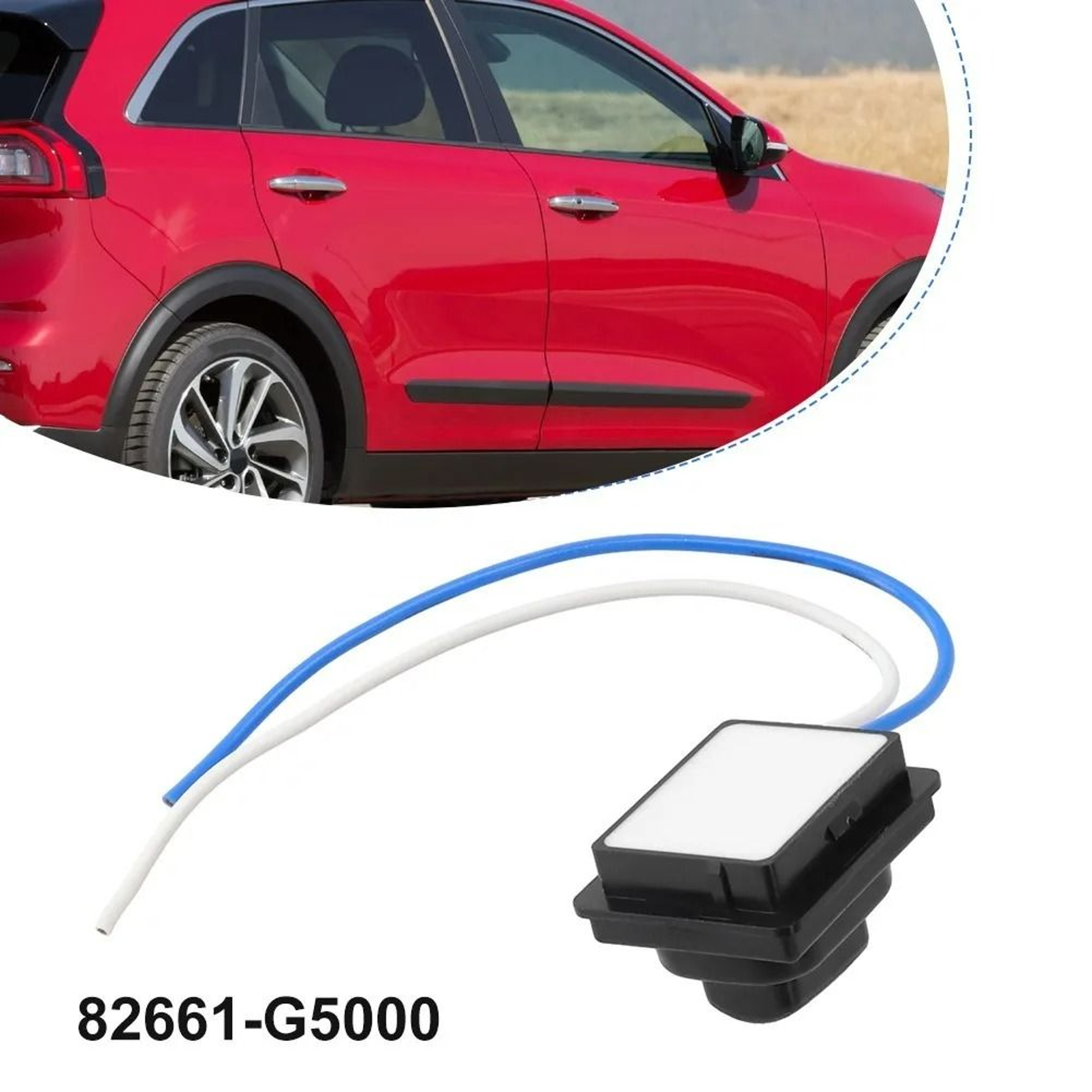 Exterior Front Right Door Handle Smart Key Switch Unit For Kia Niro 20162021 4