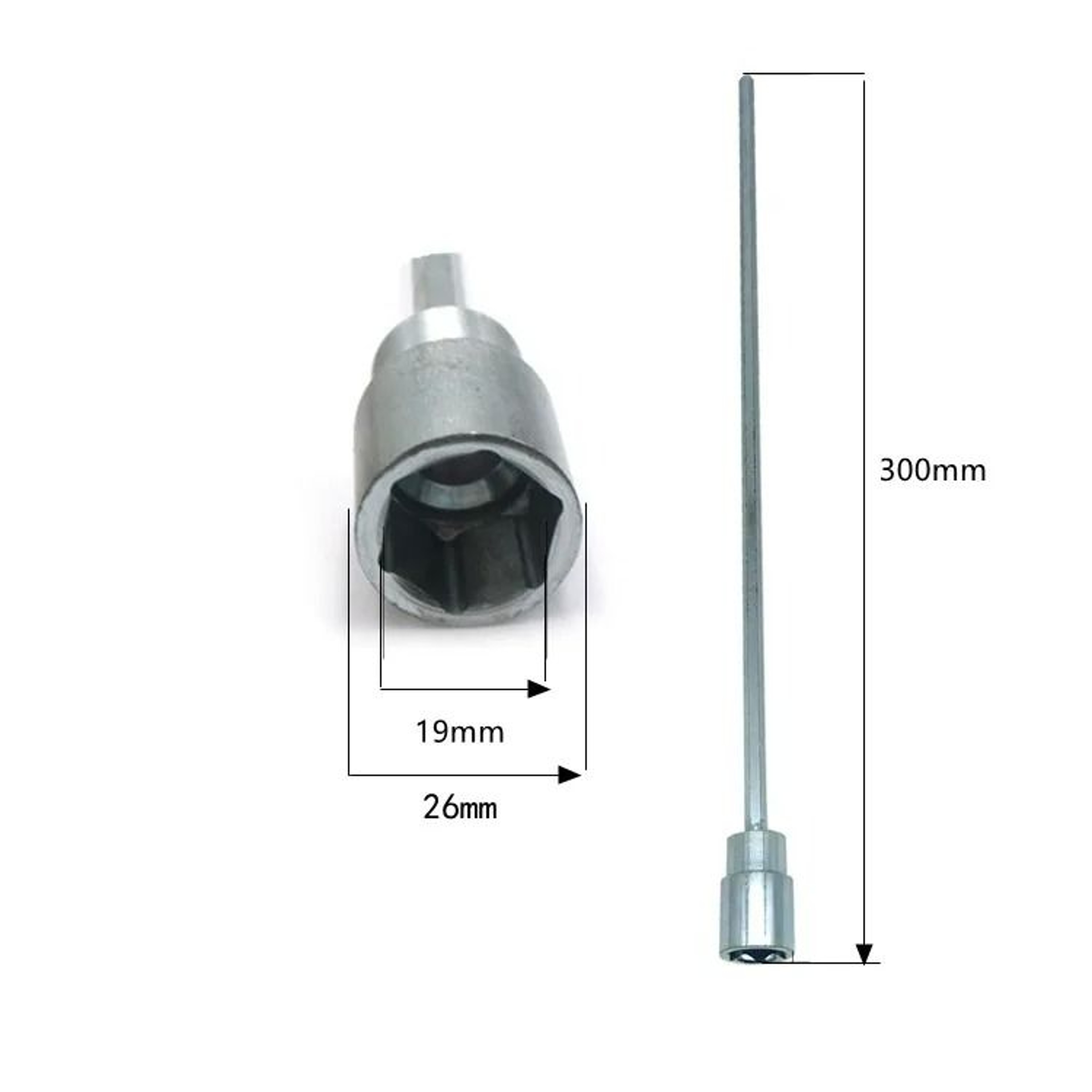 Caravan Corner Steady Jack Leg Winder Drill Adapter 34 In Socket 7