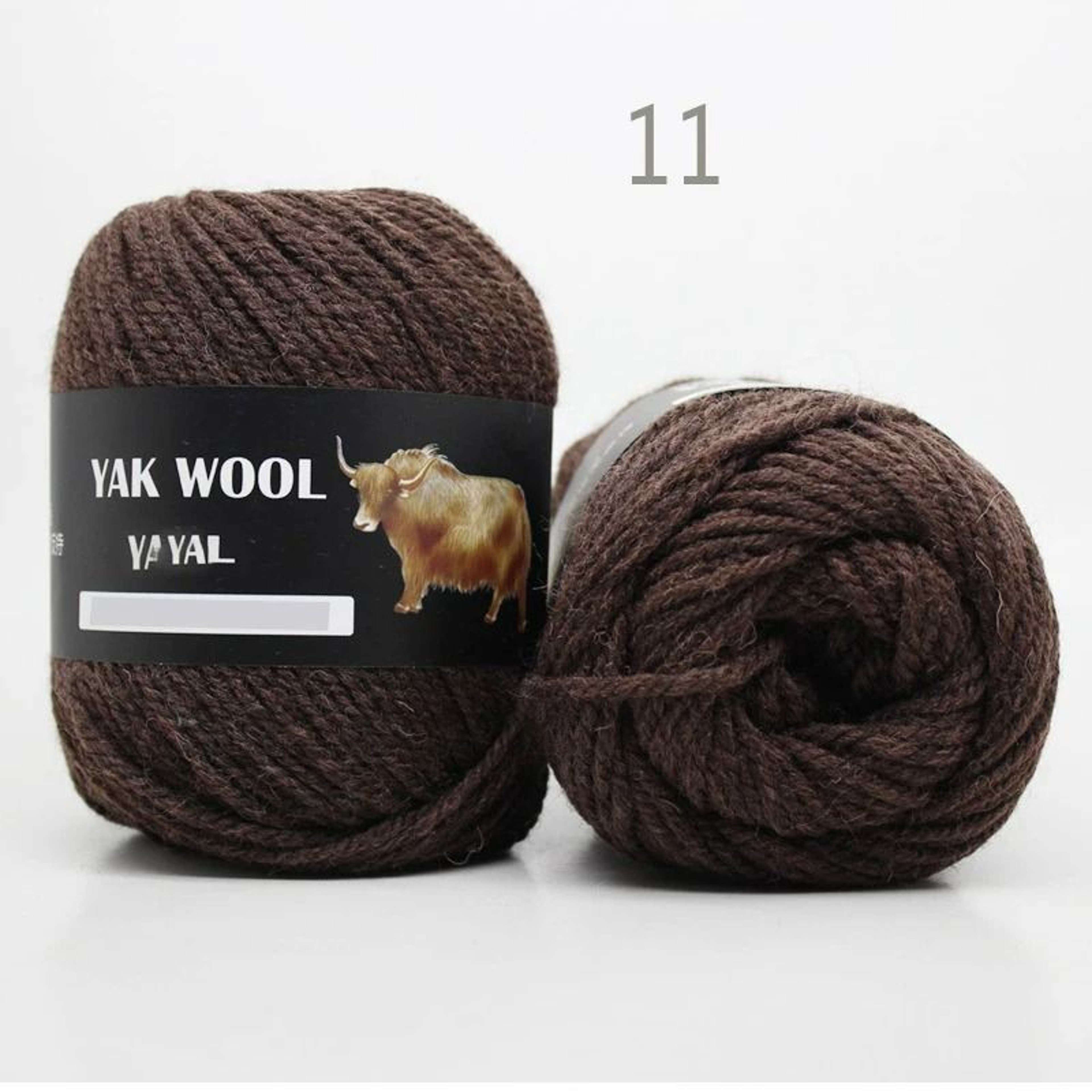 3Strand Yak Down MediumThick Wool Yarn Ball 16
