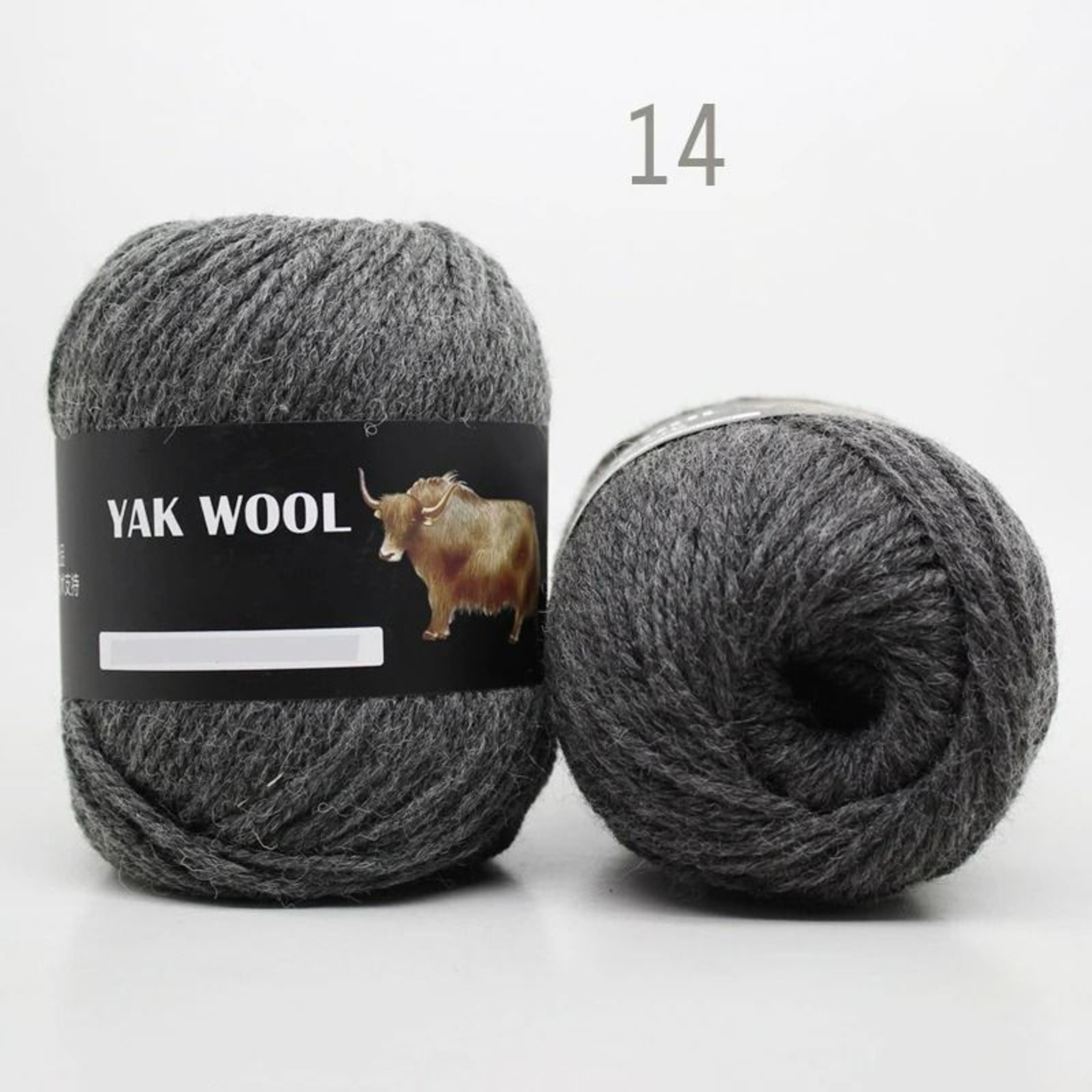 3Strand Yak Down MediumThick Wool Yarn Ball 19