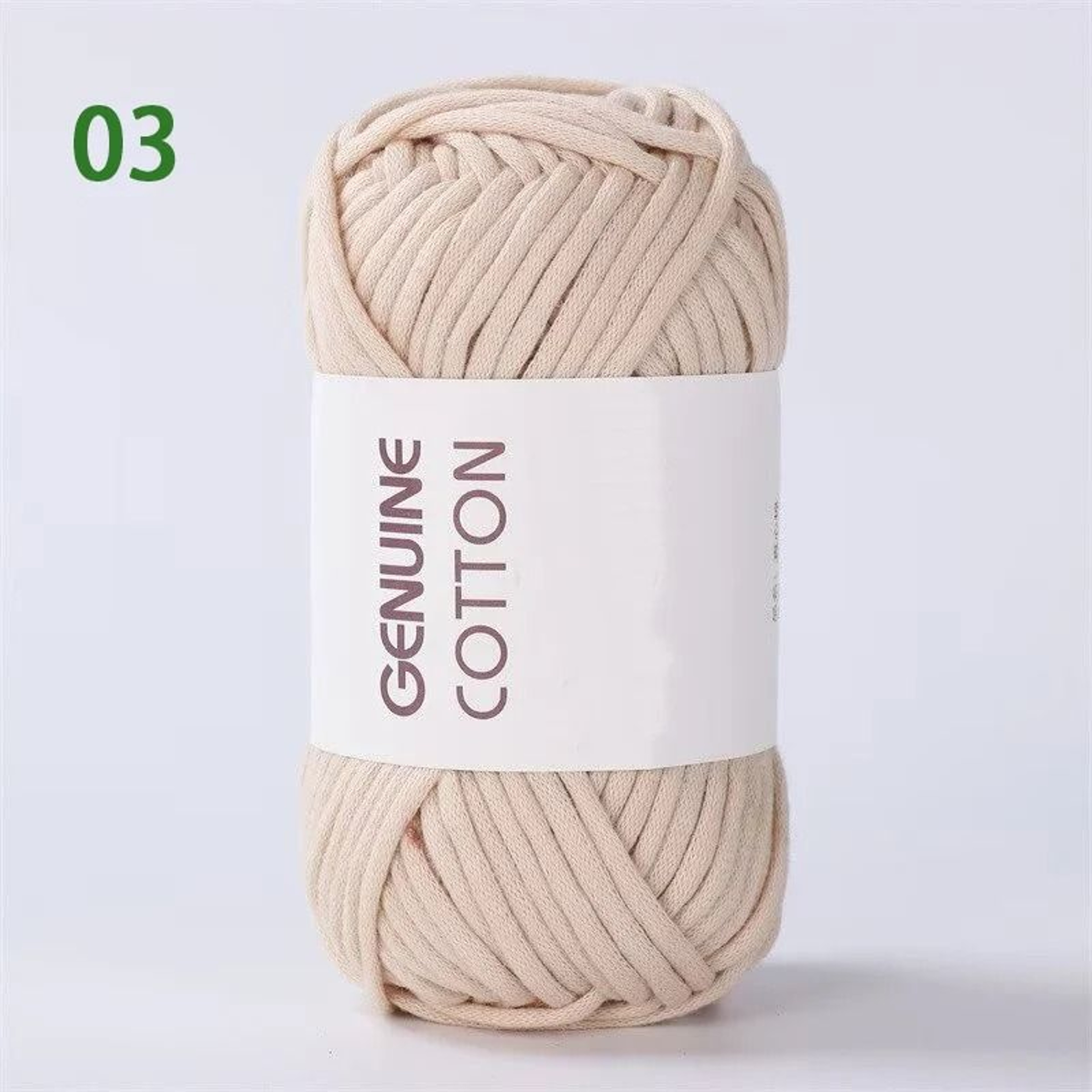 033 Lb Genuine Hollow Cotton Yarn Set With Milk Cotton Core 3 Pieces 10