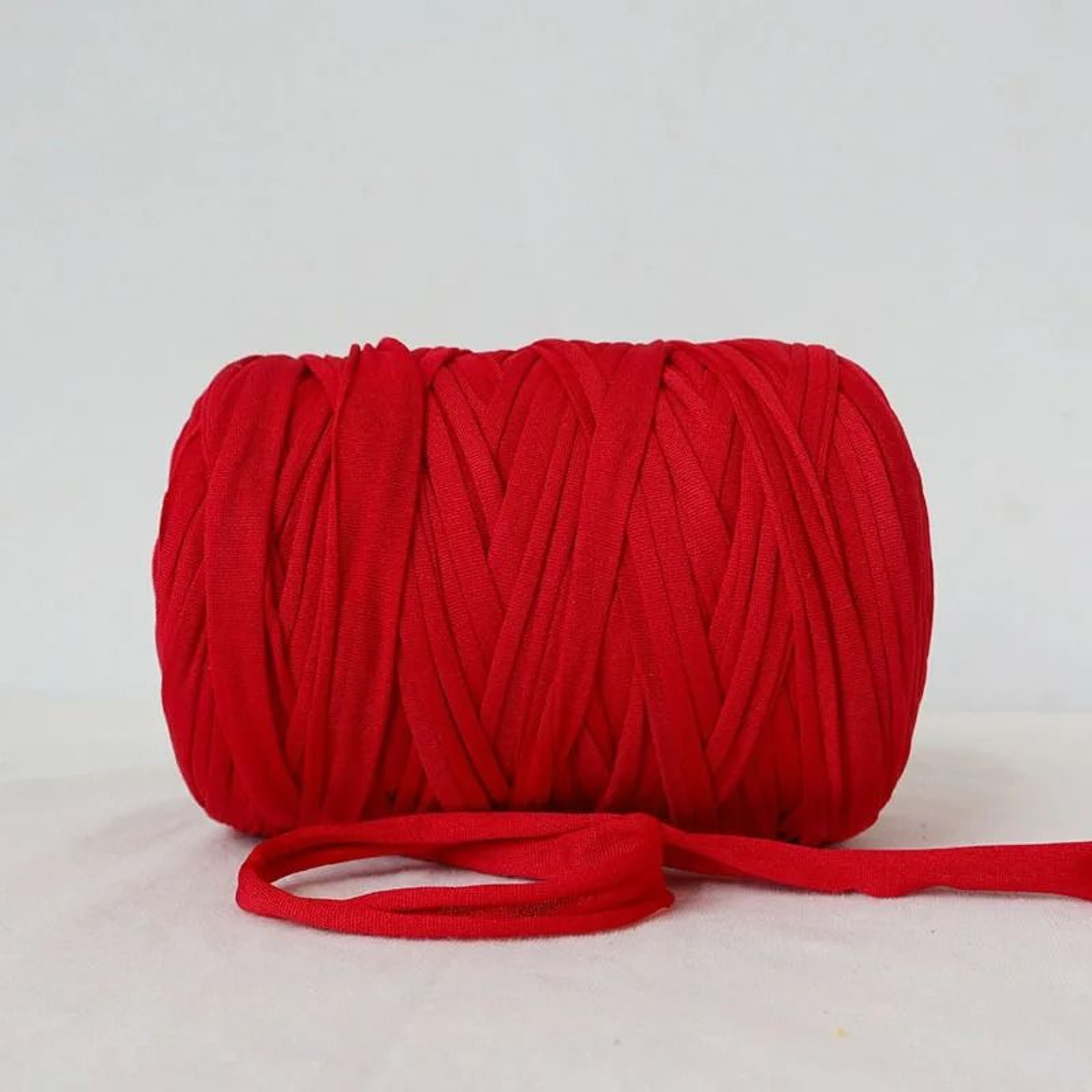 130Yard Solid Color TShirt Cloth Knitting  Crochet Yarn 8