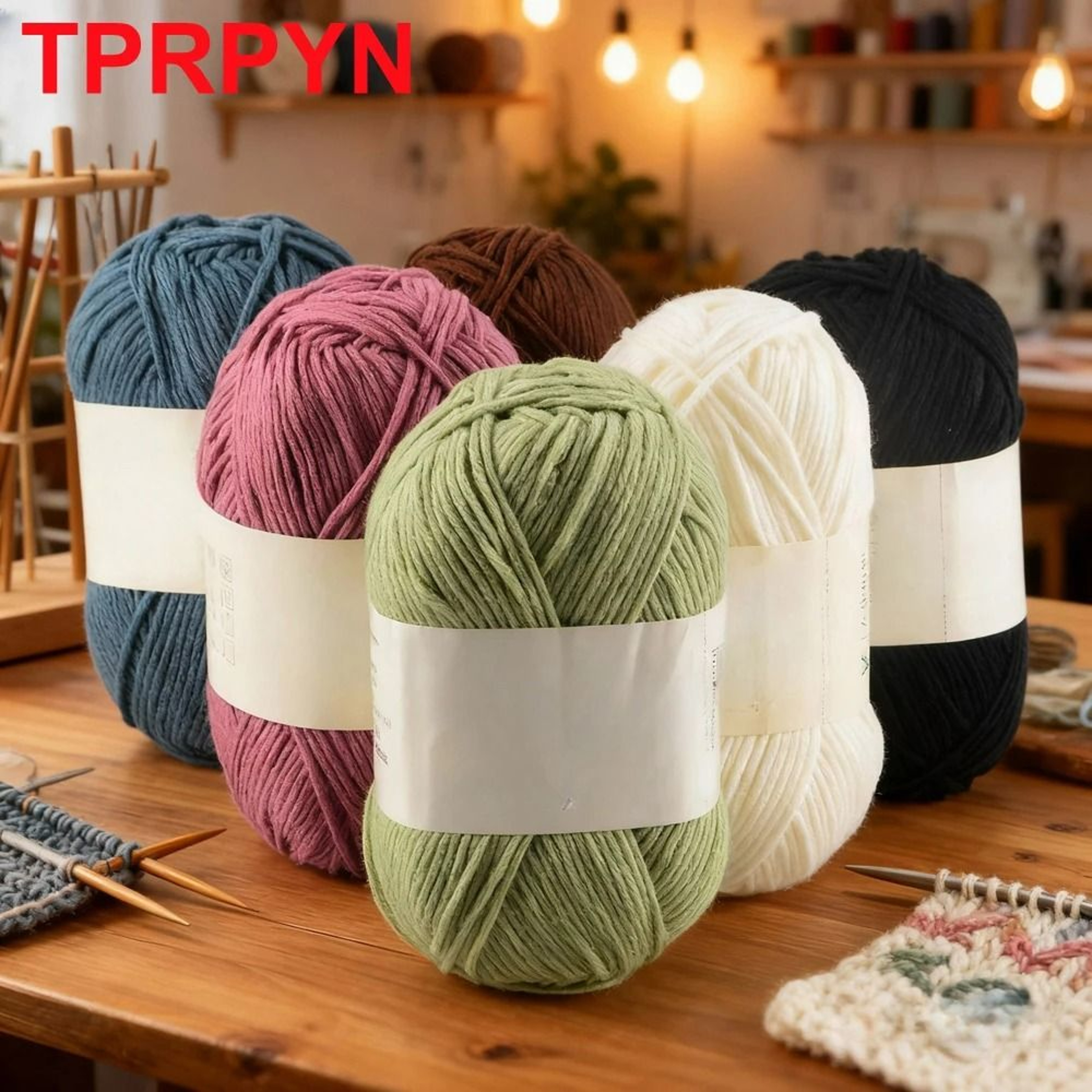 022 Lb Premium Acrylic Knitting  Crochet Yarn 218 Yards 1