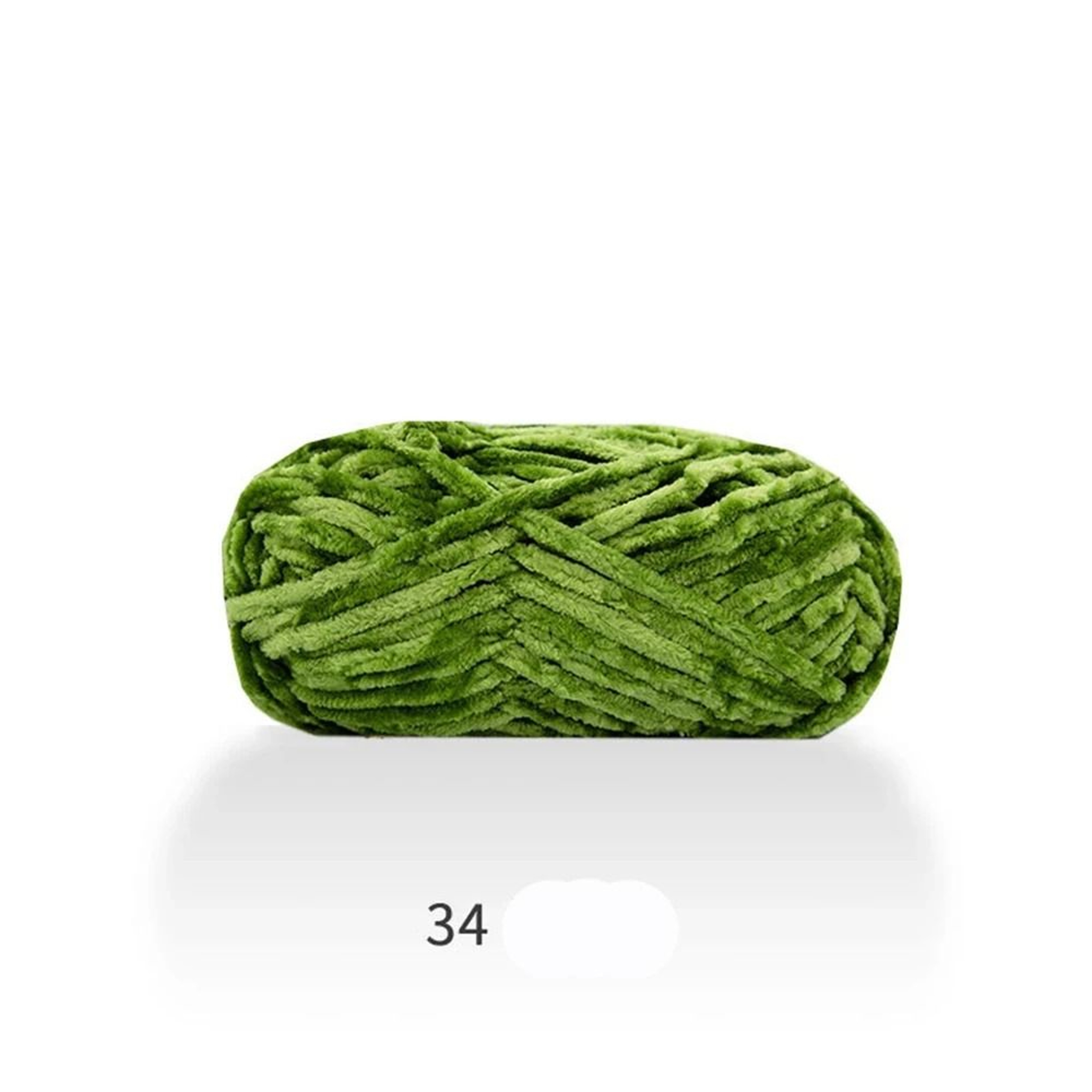 87Yard Thick Chenille Velvet Knitting  Crochet Yarn 6