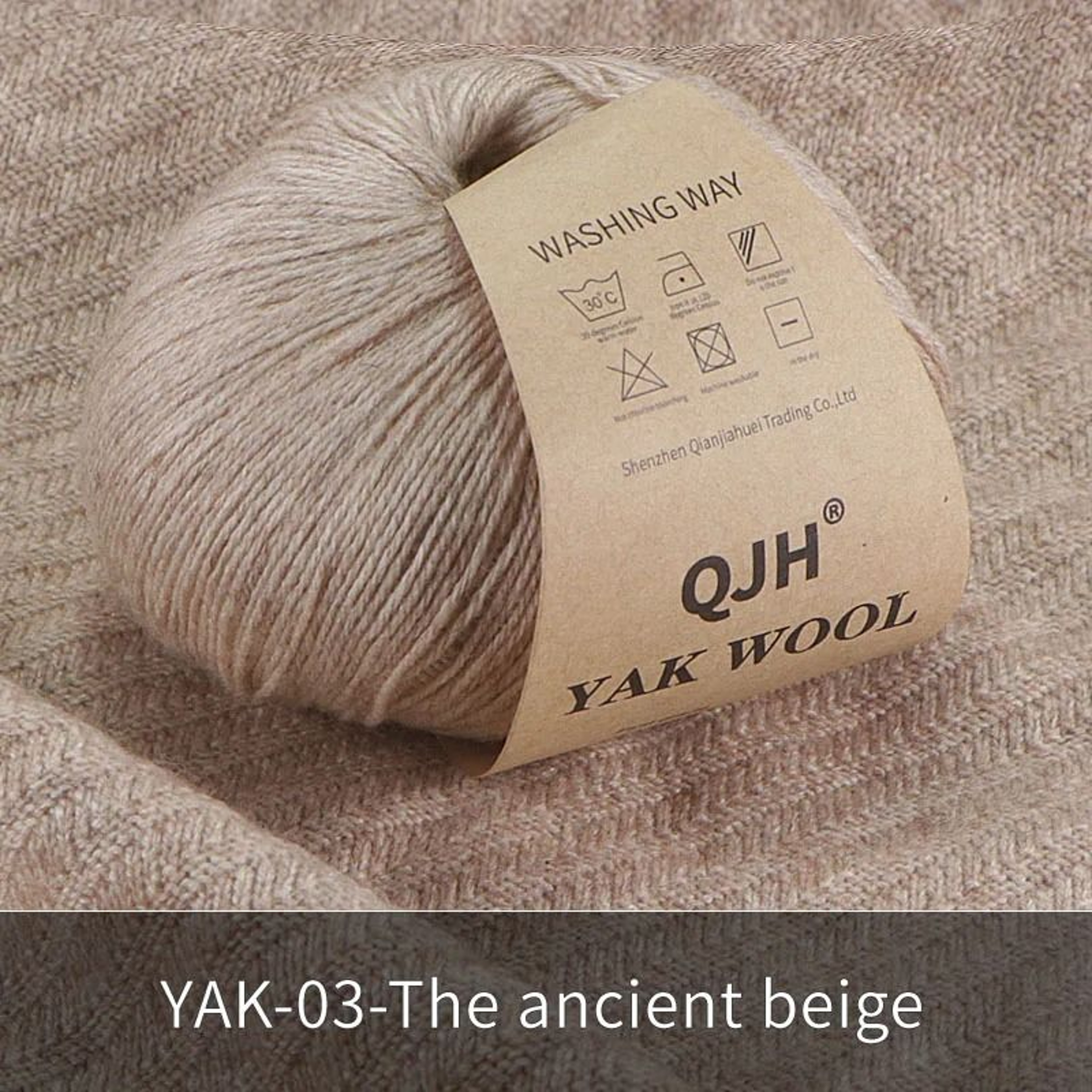 3Piece Yak Wool HandKnitting  Crochet Yarn Set 11
