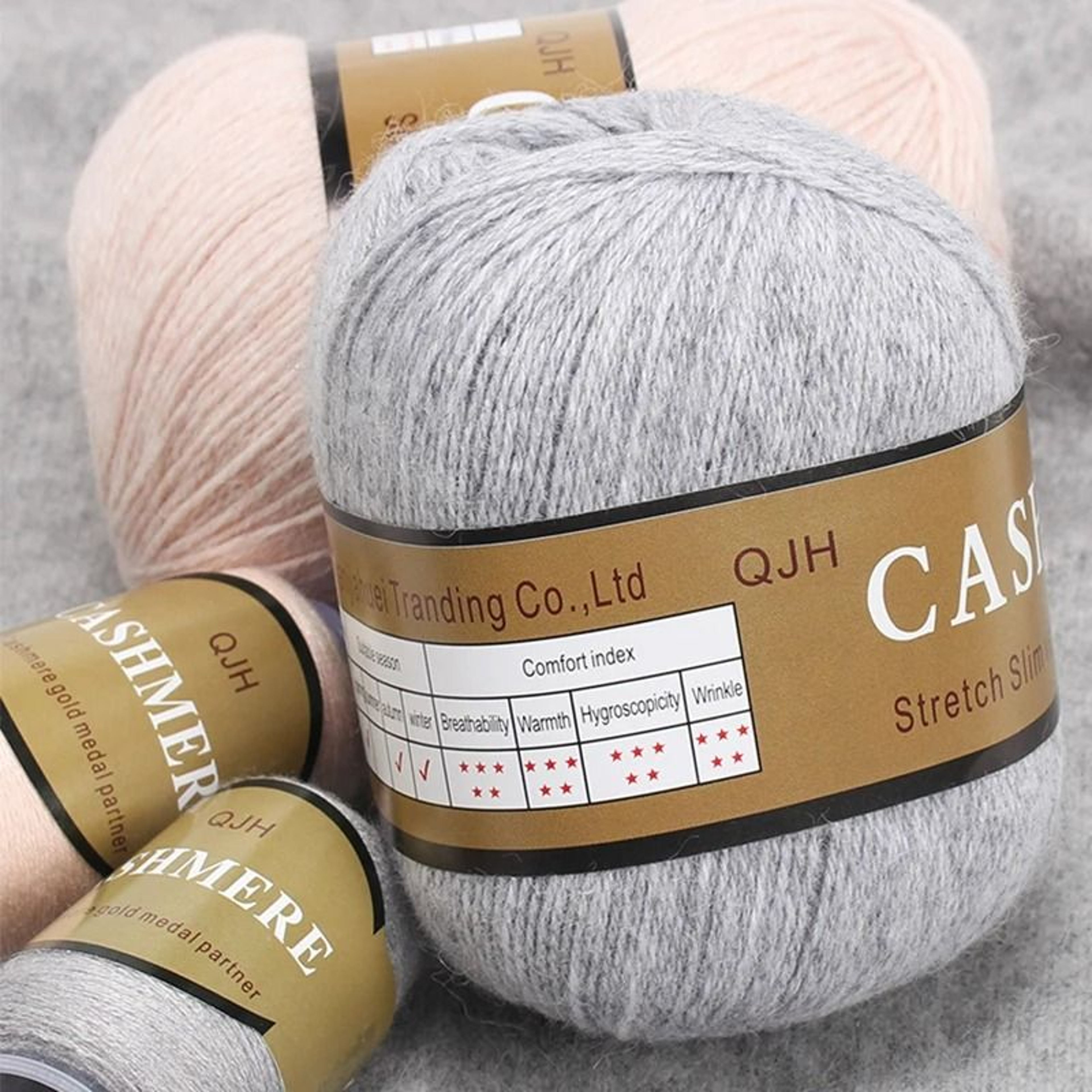 100 Pure Mongolian Cashmere HandKnitting  Crochet Yarn 5