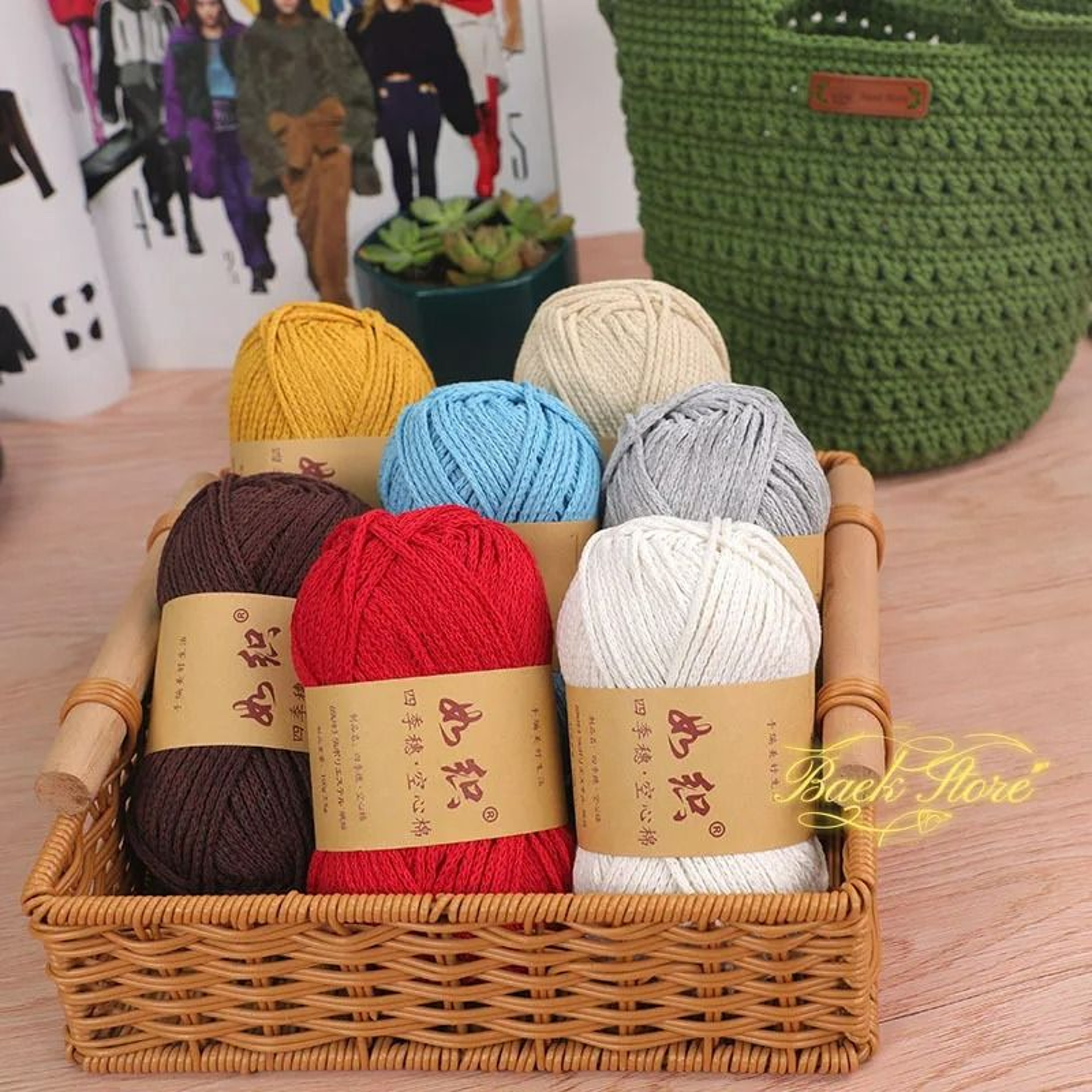 92Yard Cotton Blend Macrame  Crochet Thread 008 In  2 Mm 0