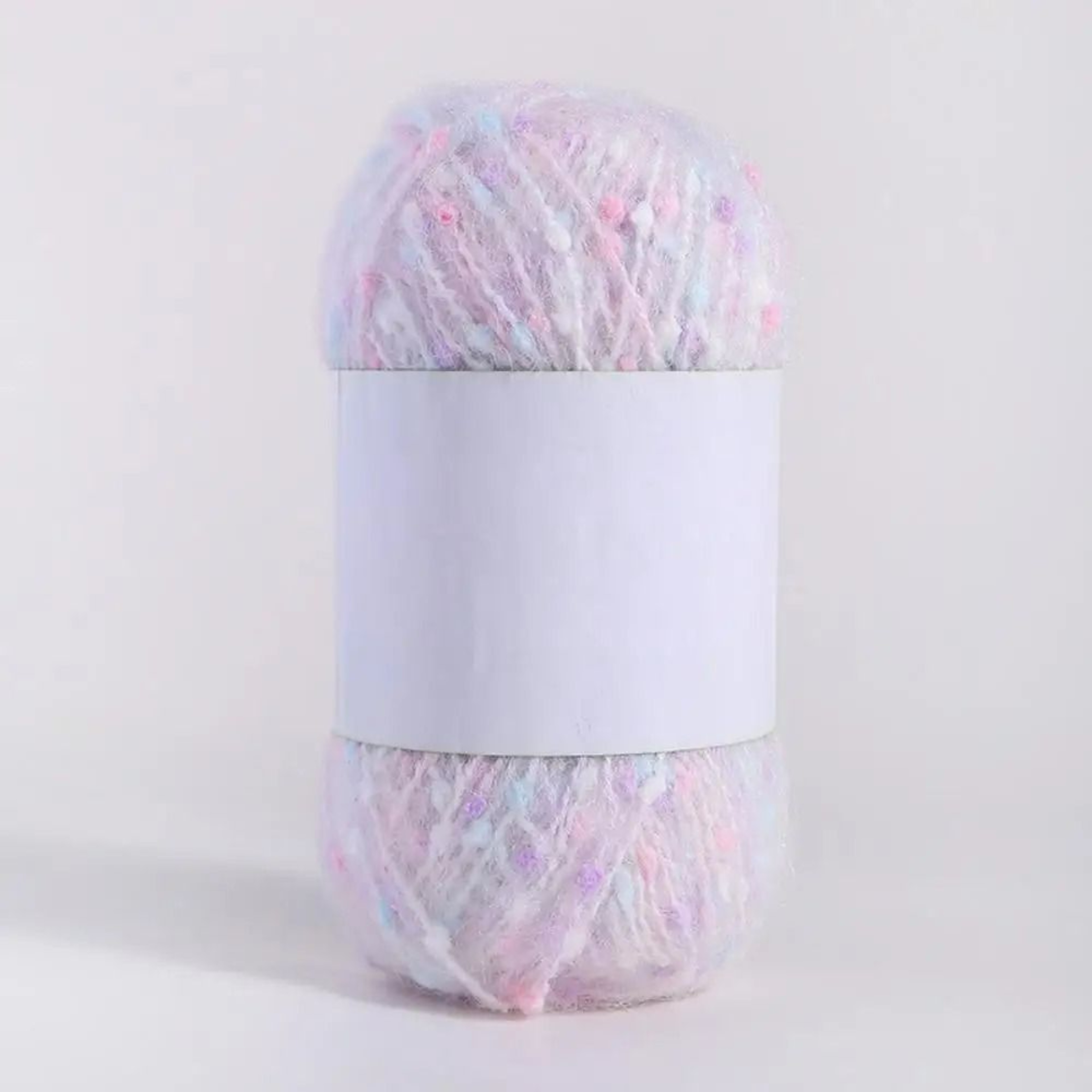 Rainbow Color Dot Mohair HandKnitting  Crochet Yarn 17