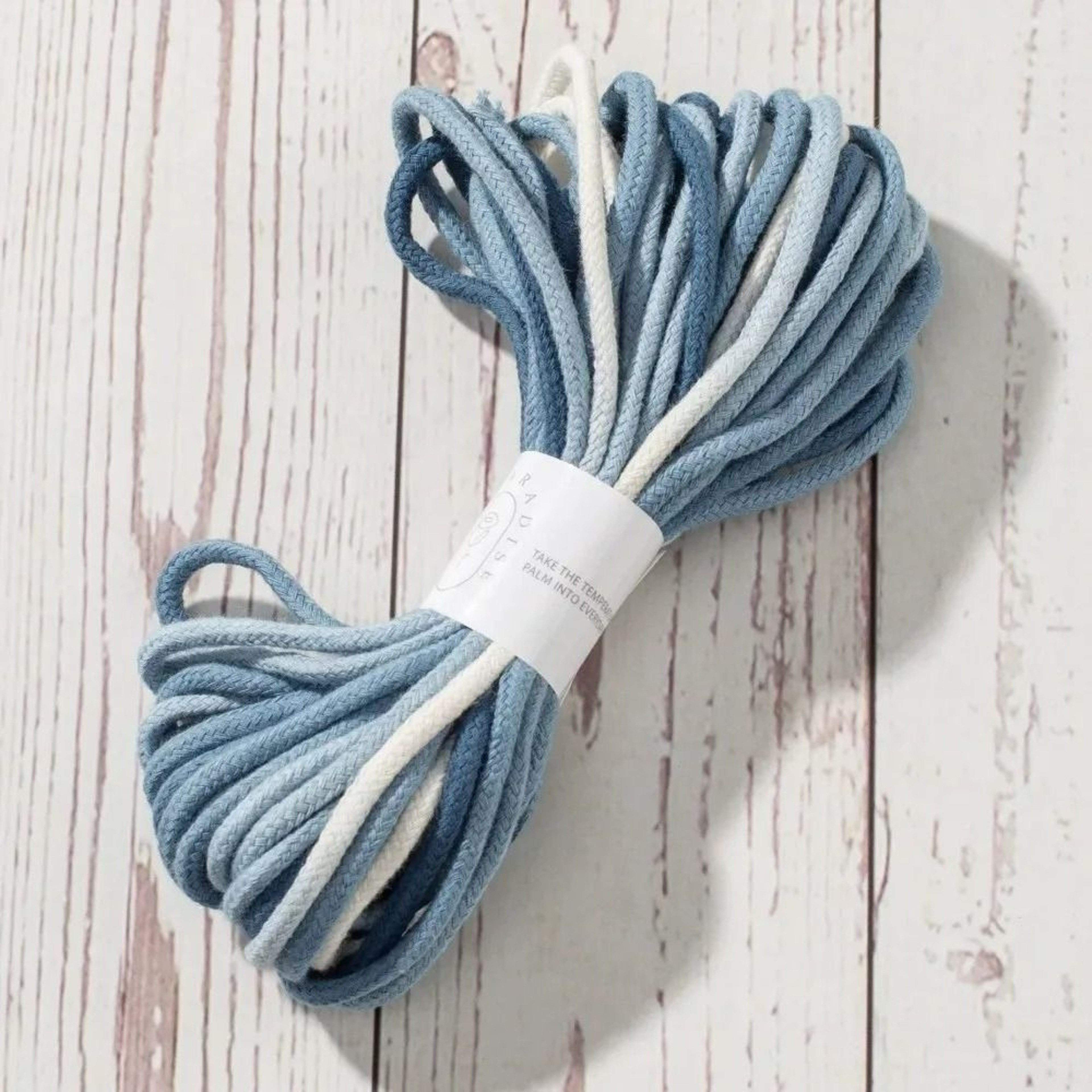 11Yard Gradient HandDyed Cotton Macrame Rope 012 In  3 Mm 8