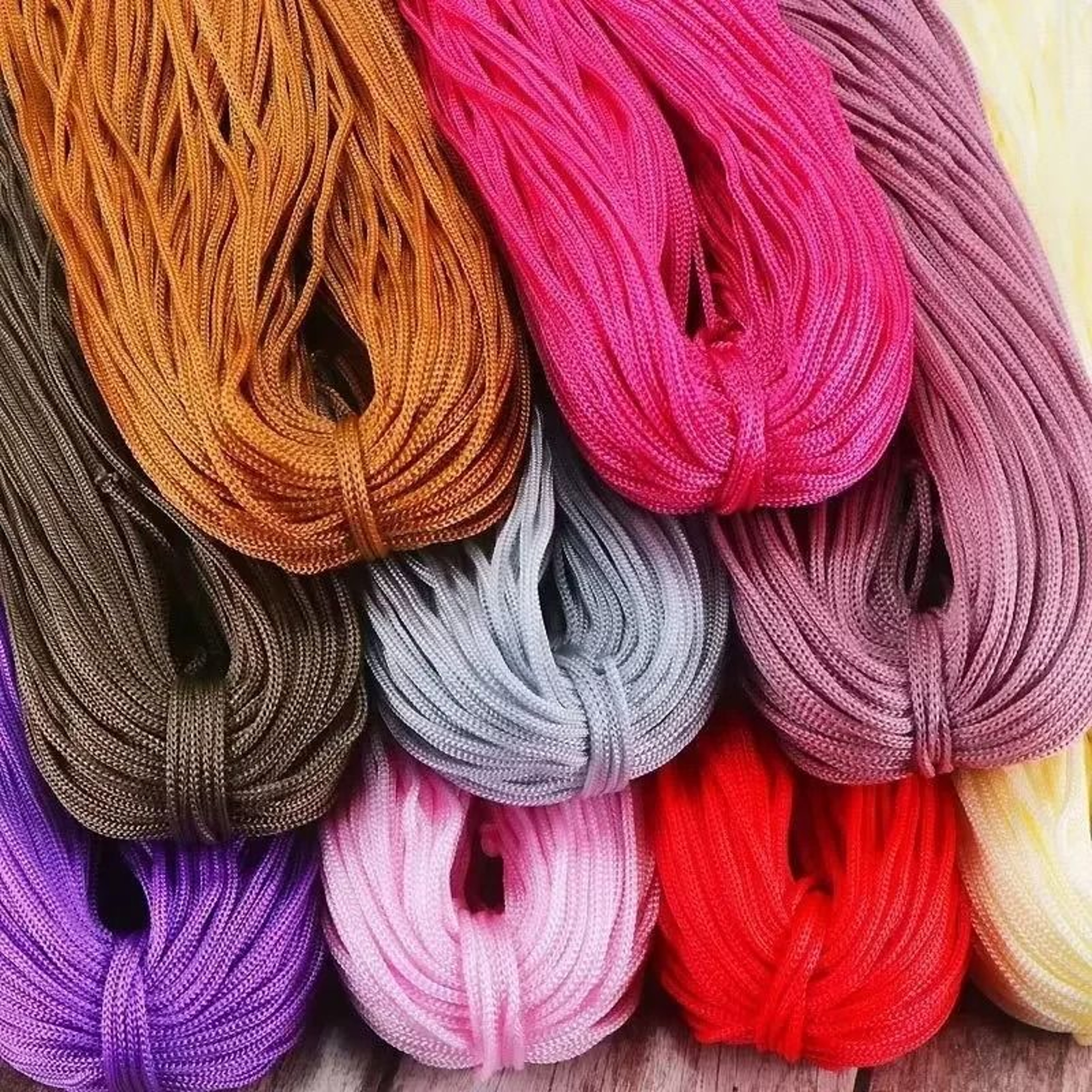 218Yard Color Nylon Macrame Cord Thread 012 In  3 Mm 3