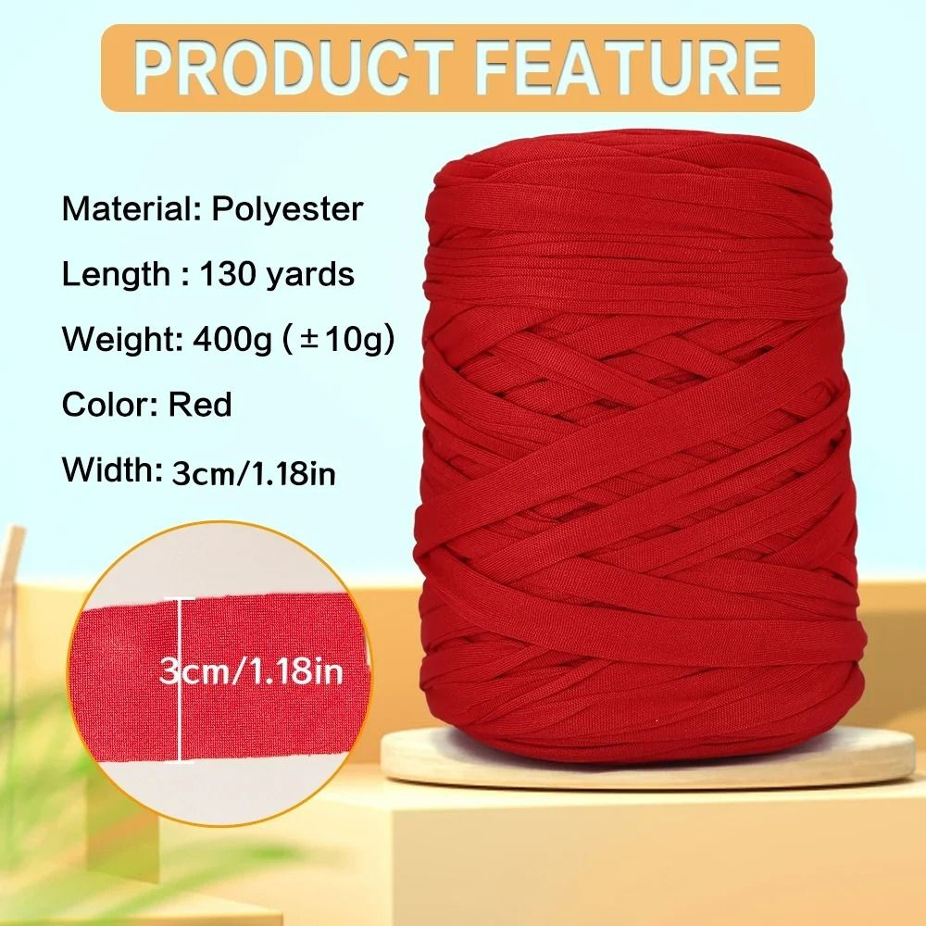 088 Lb Thick Soft TShirt Cloth Yarn 6