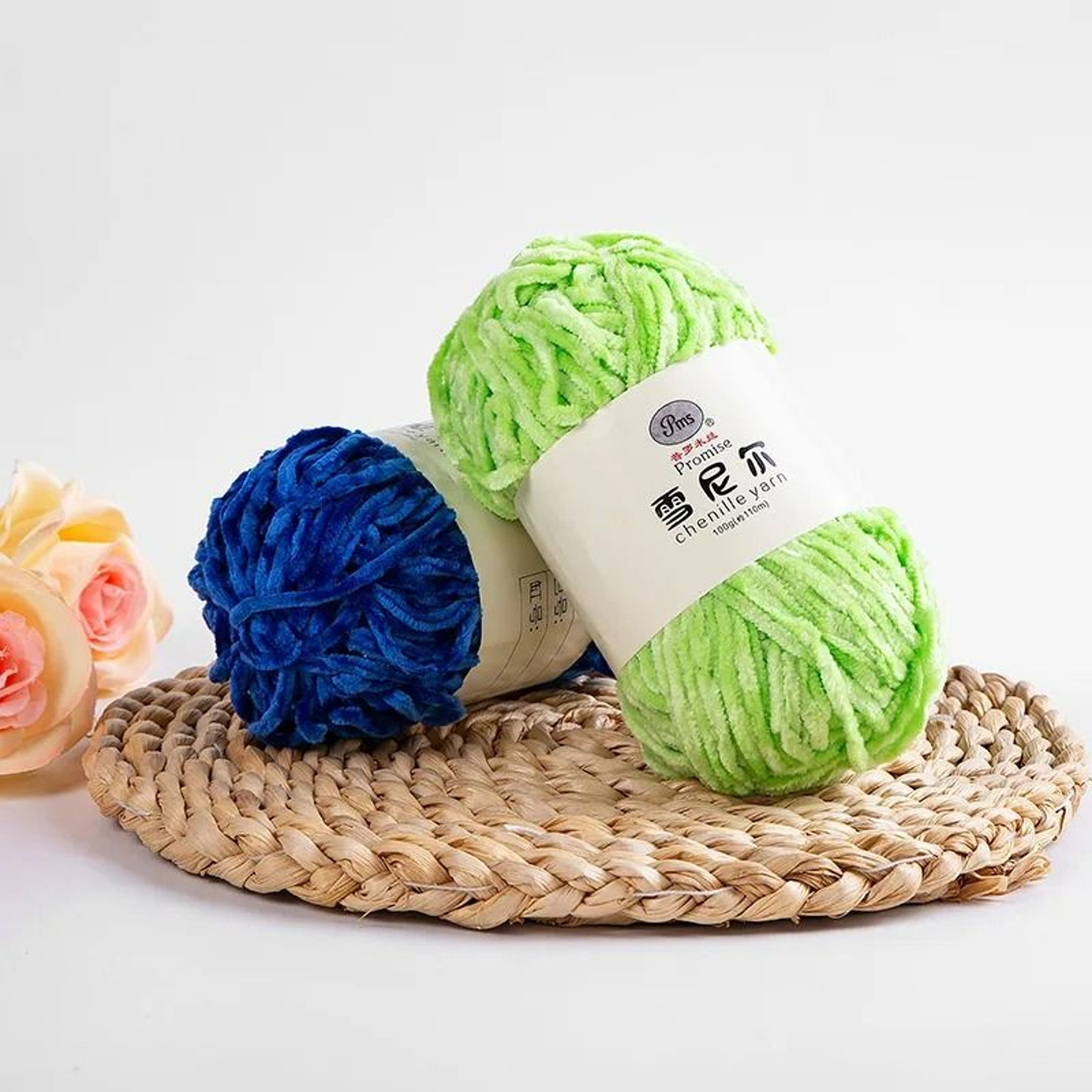 022 Lb 6 Mm Chenille Velvet Yarn 3