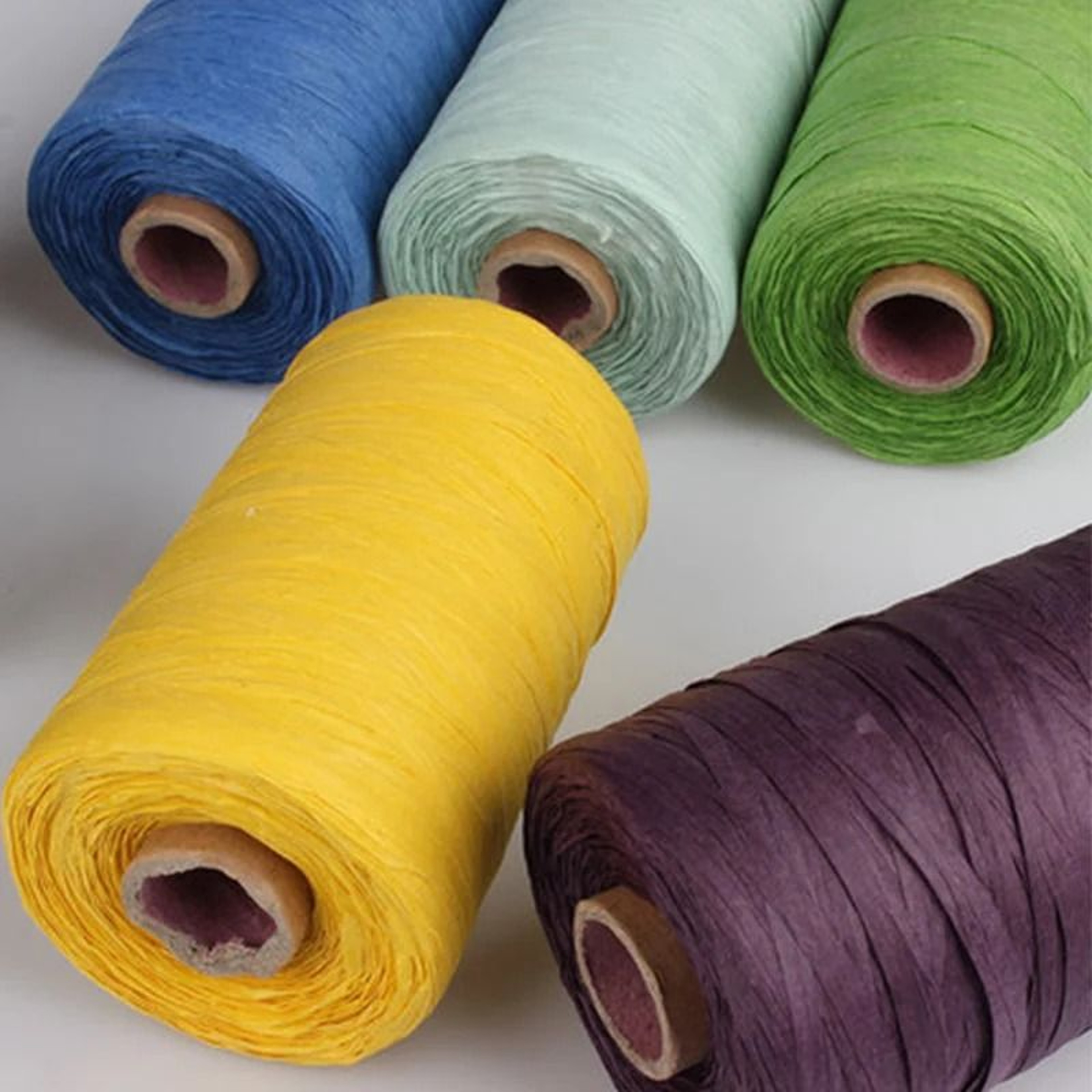 196Yard Natural Raffia Straw Yarn Roll 0
