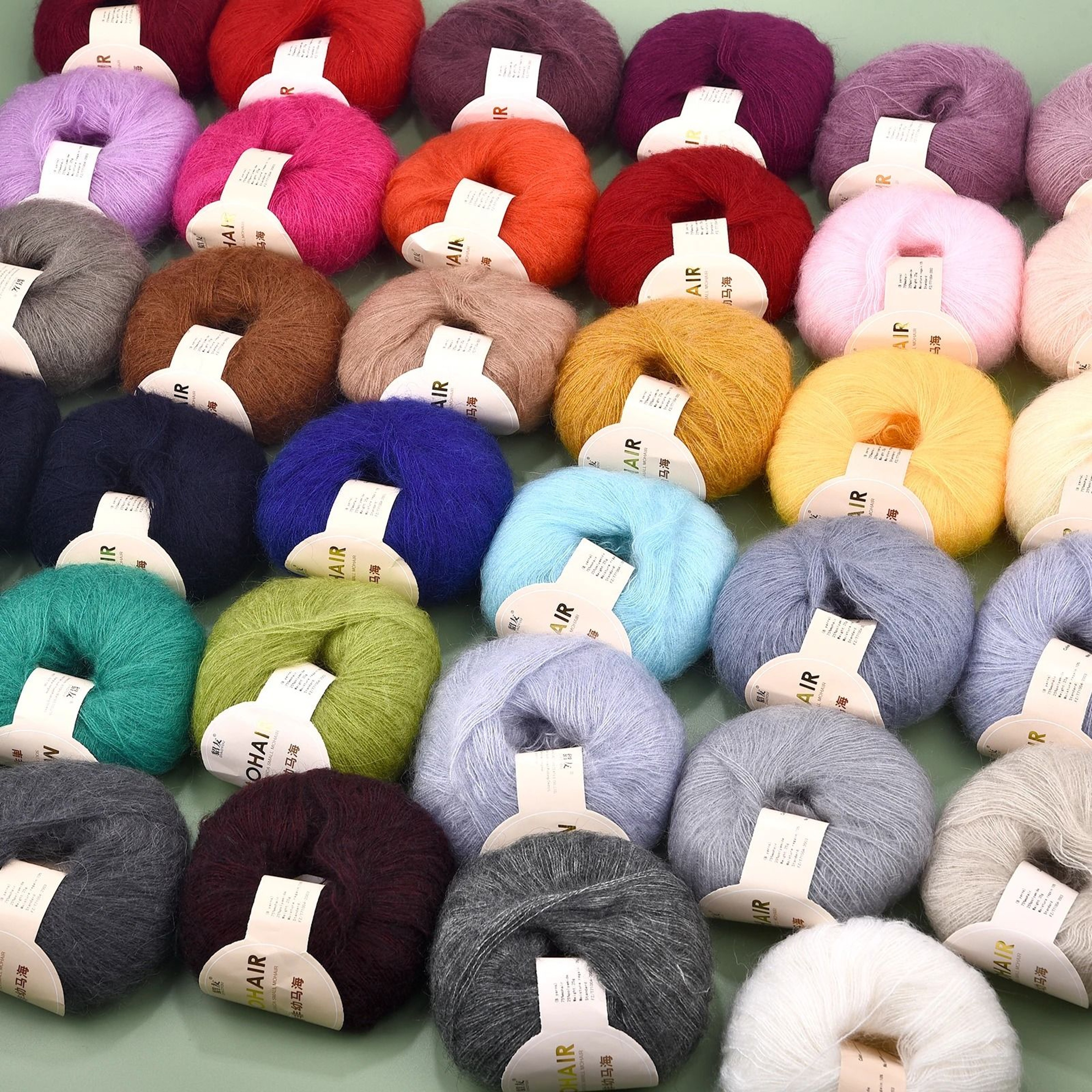 006 Lb ExtraSoft Mohair  Warm Baby Wool Yarn 2