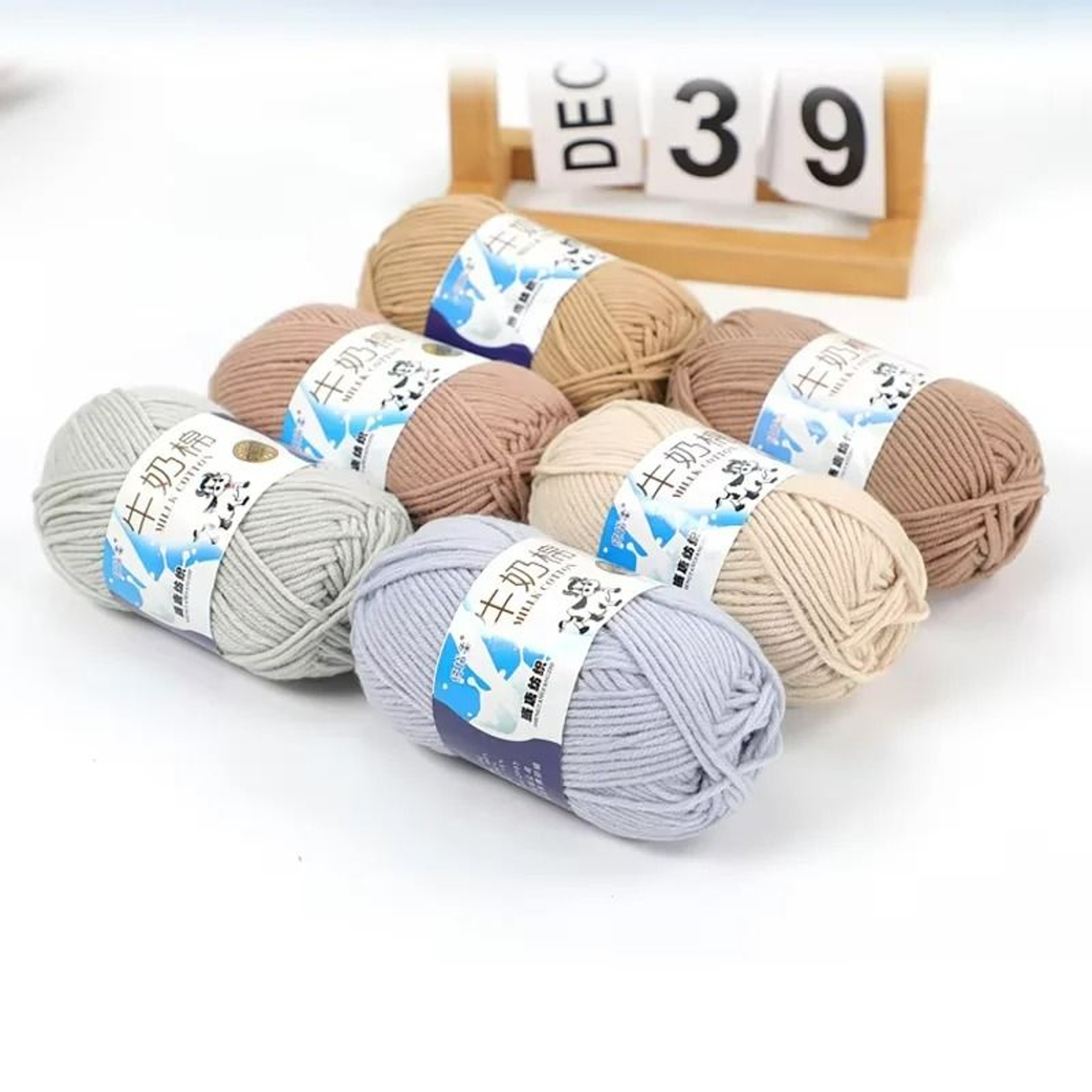 011 Lb 5Ply Soft Milk Cotton Knitting Yarn 5