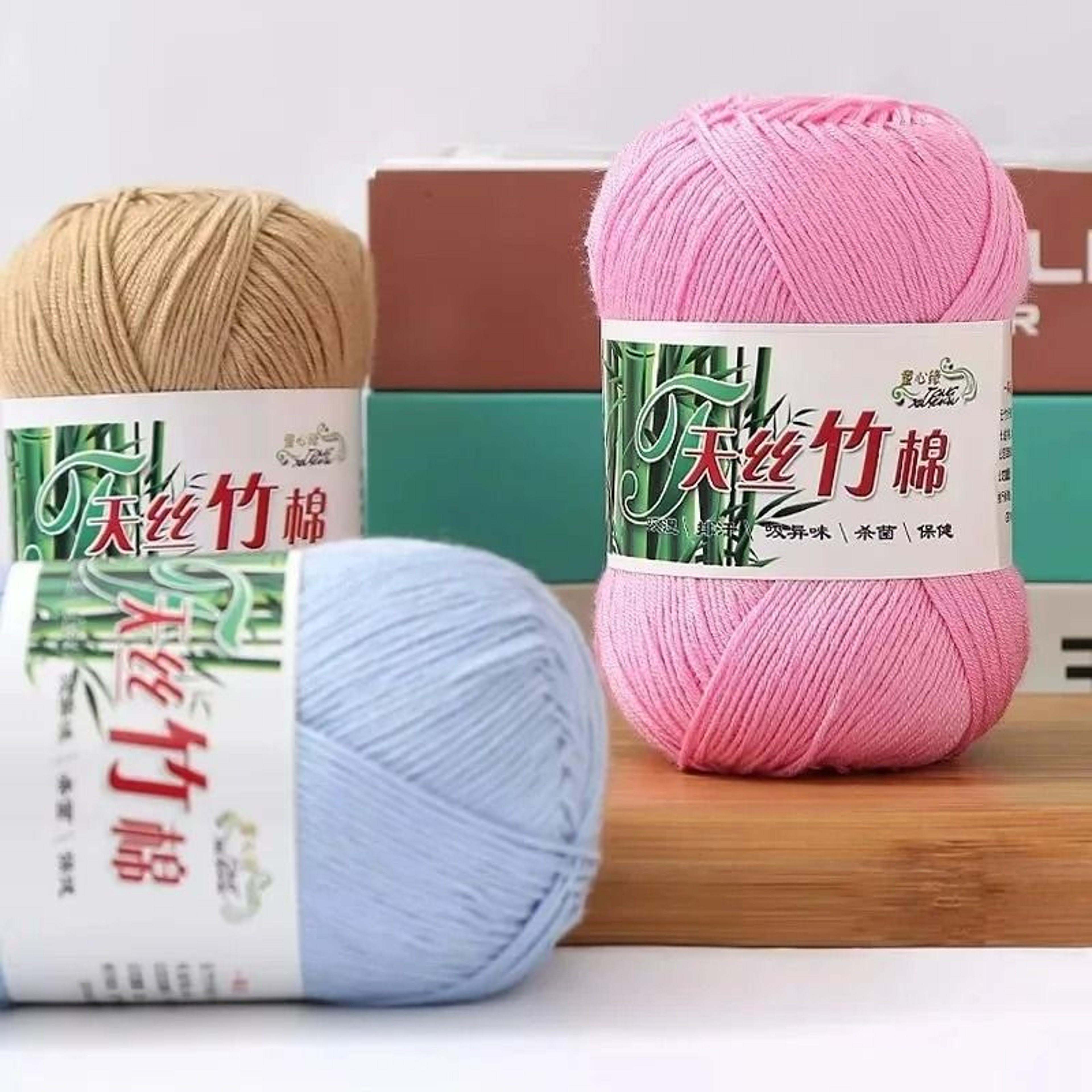 011 Lb Cool Summer Bamboo Fiber Crochet Yarn 6