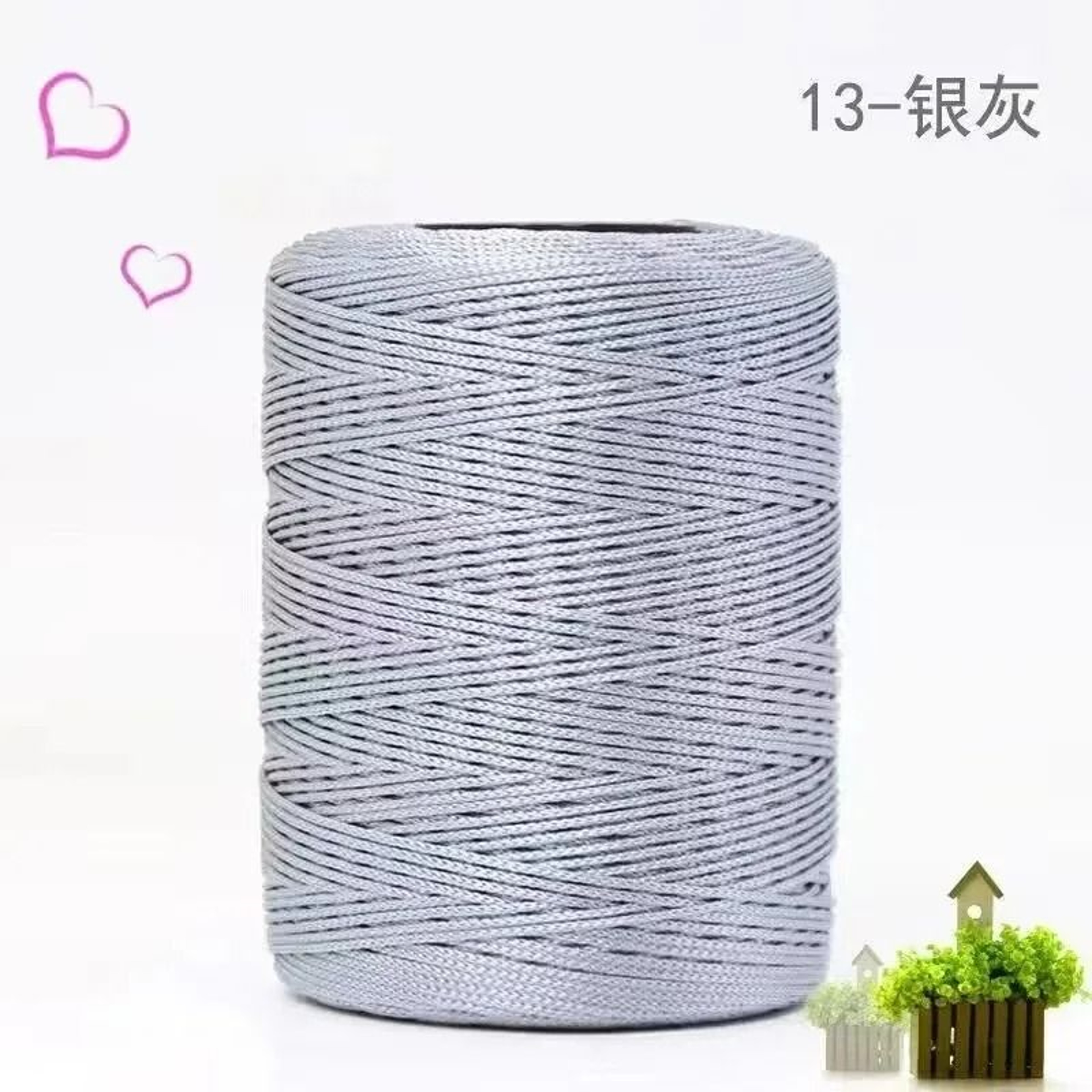 Ice Silk Bright Thread For Handbags Sun Hats  Summer Crafts 18