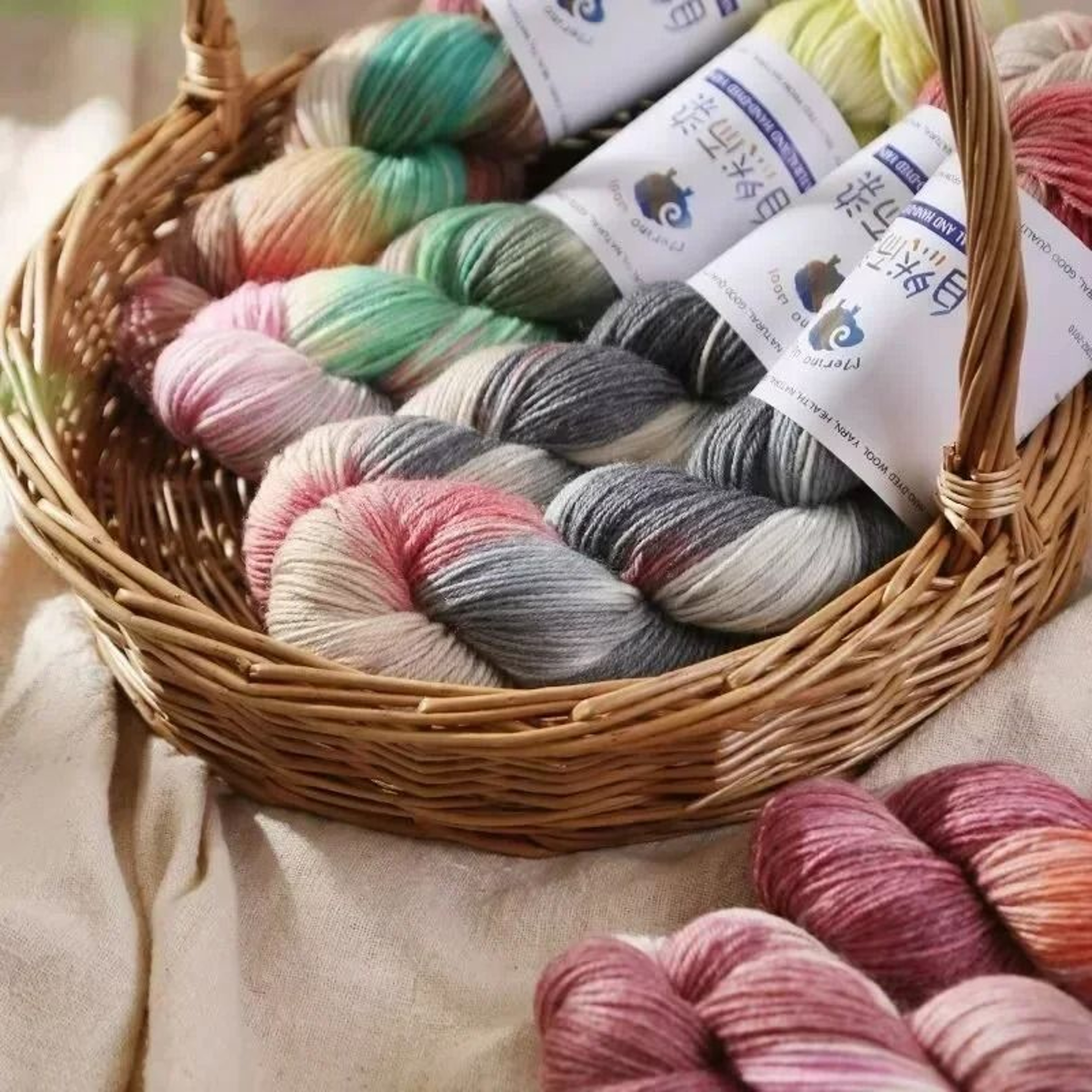 Gradient Cotton Wool Yarn For Knitting Crochet  Scarves 2