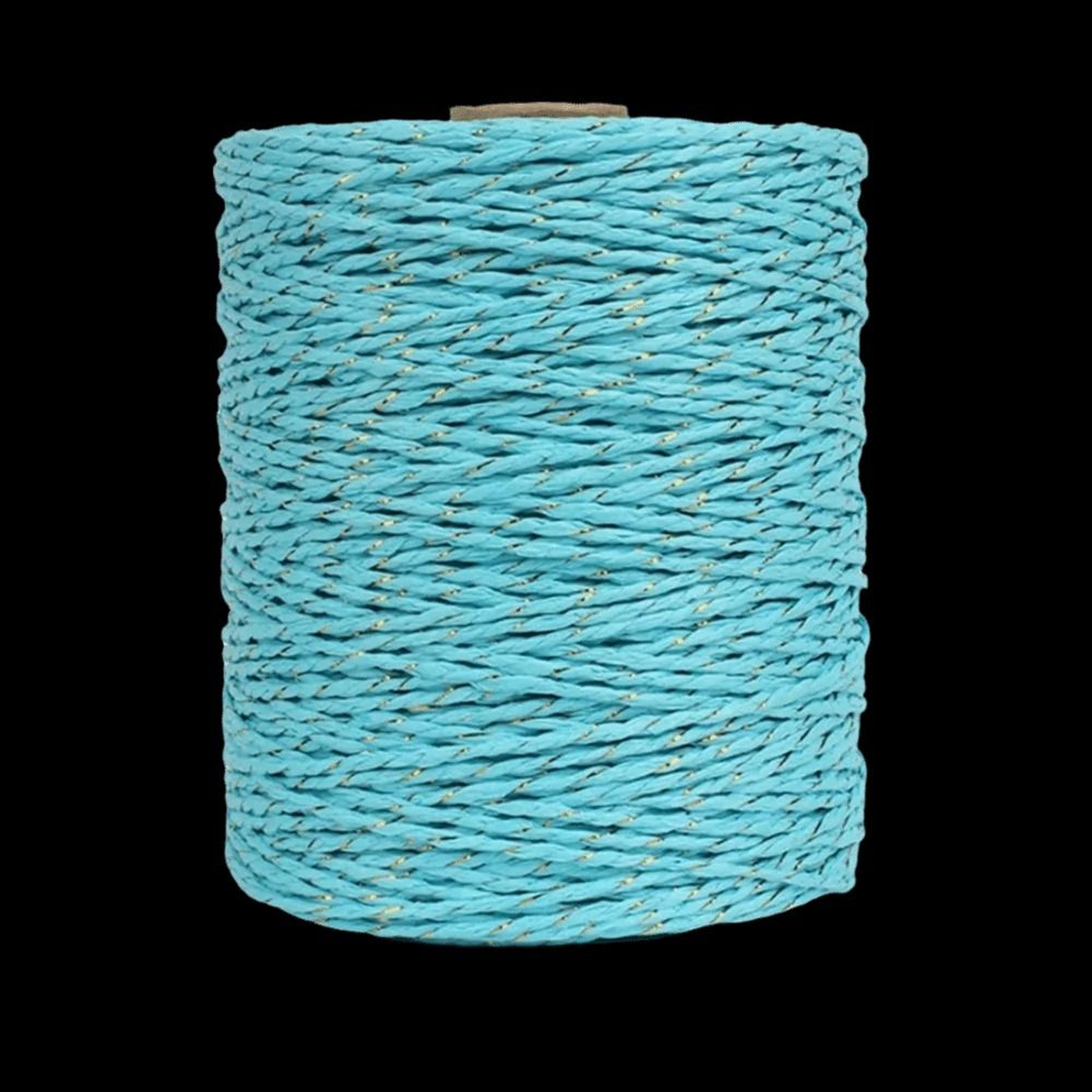 GoldThread Raffia Paper Yarn For Crochet  Home Decor 1
