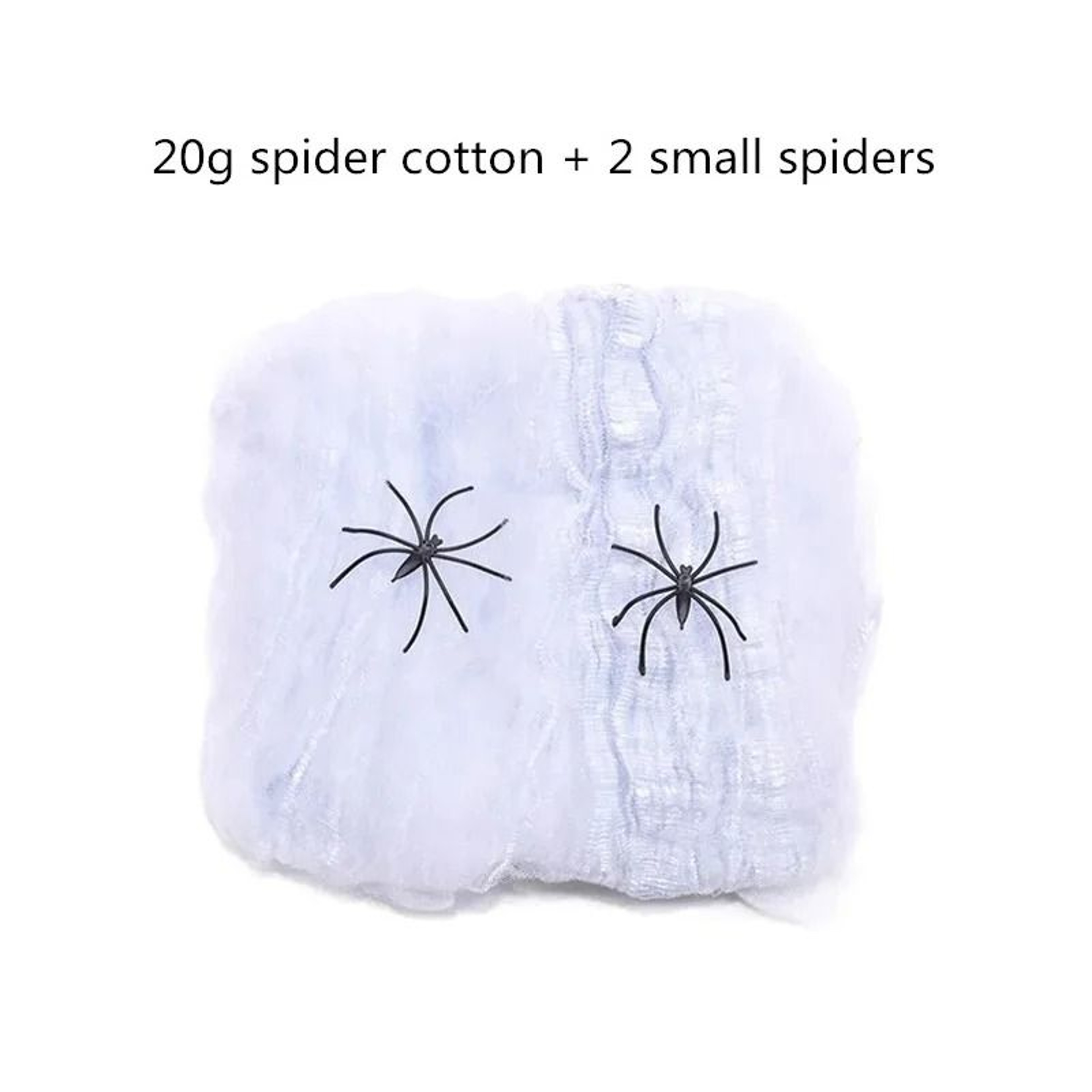 Stretchable Halloween Spider Web Decor 6