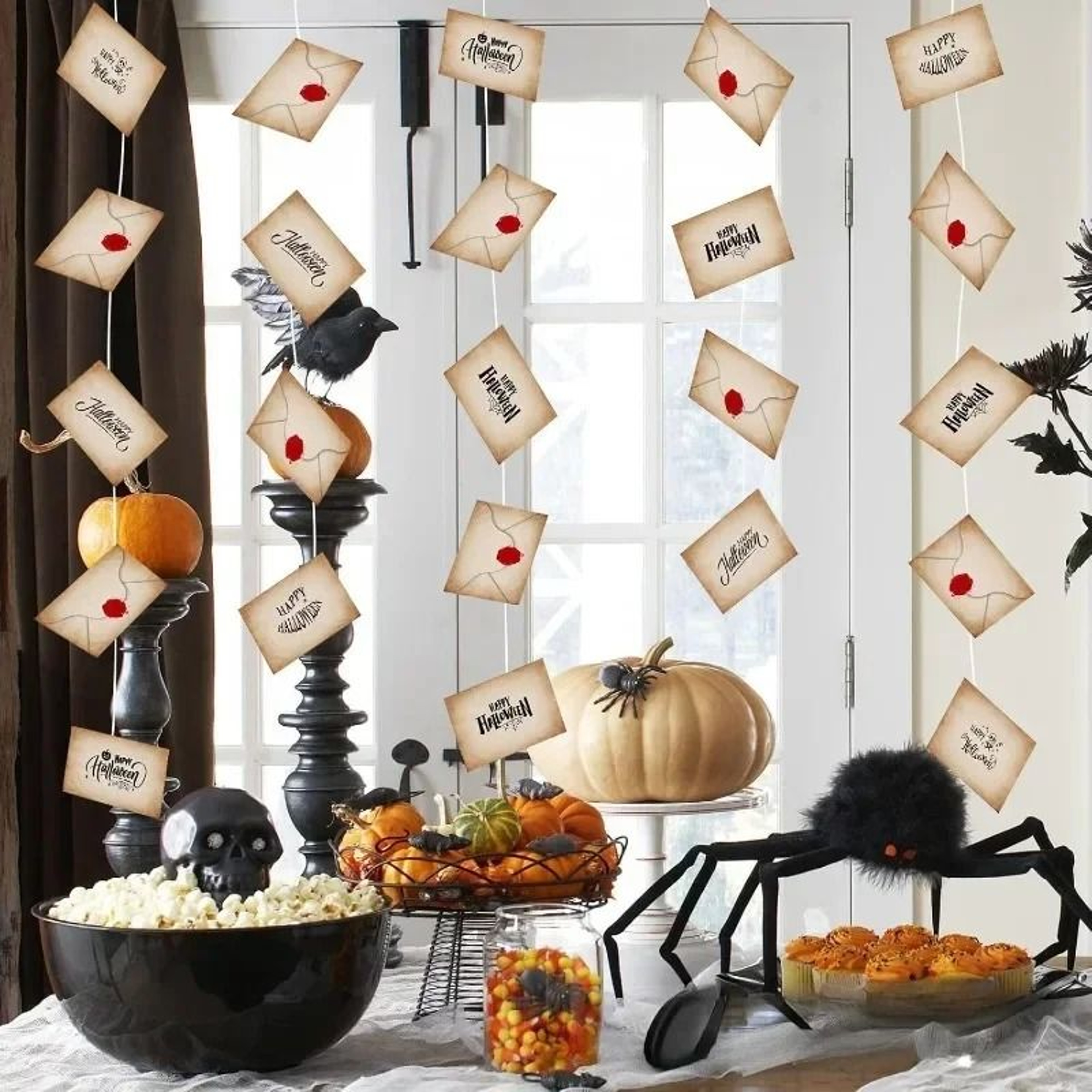 20Pcs Floating Wizard Acceptance Letter Banner Garland 1